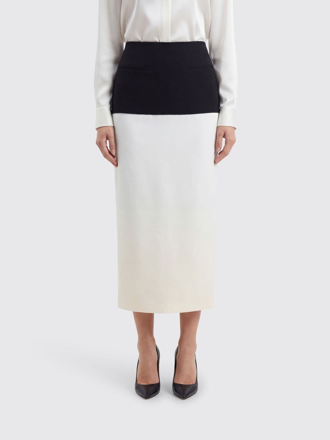 Patrizia Pepe Pencil Skirt in Viscose Blend