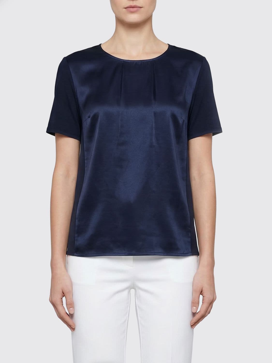 Mm Max Mara Satin Blouse