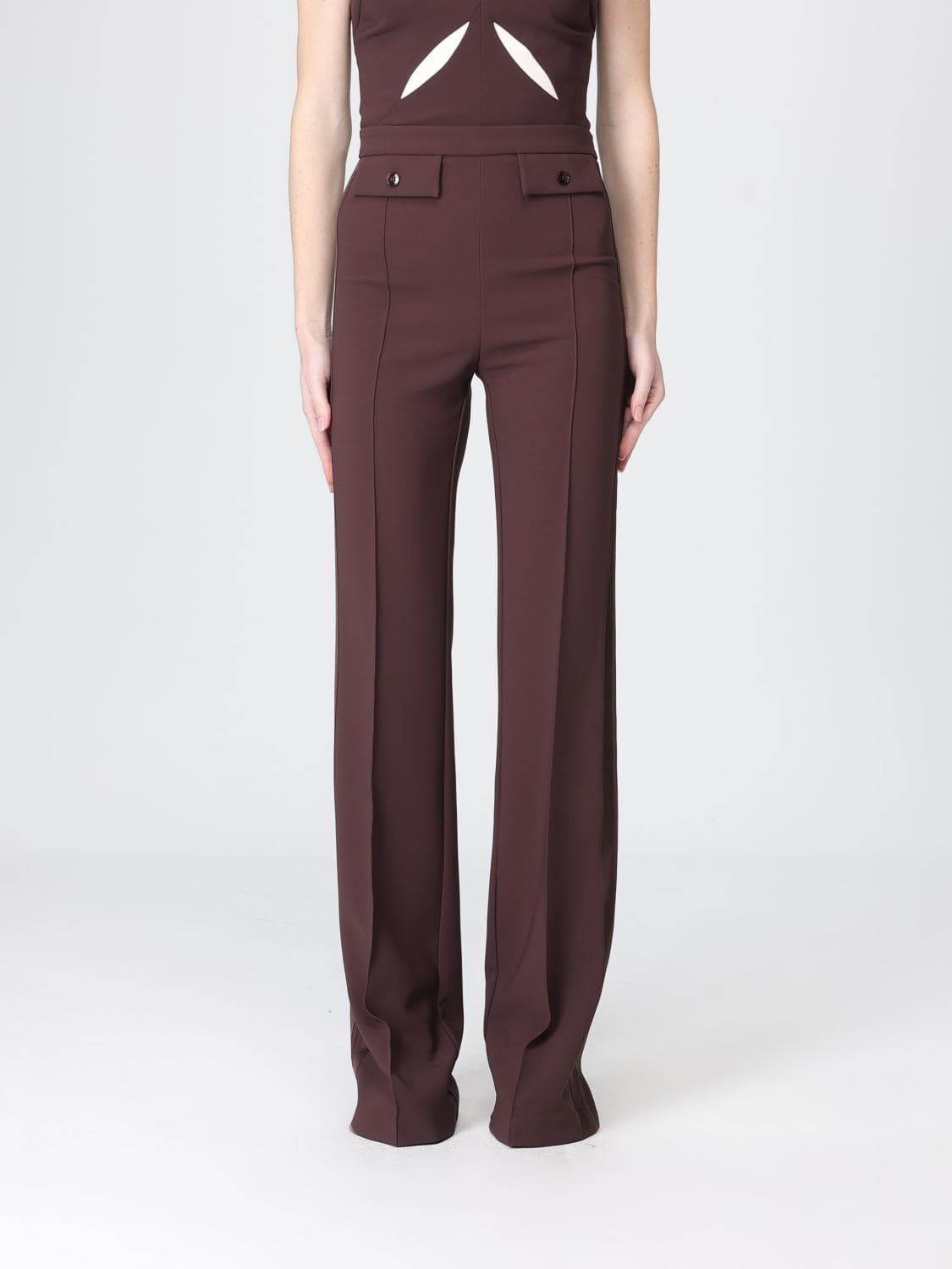 Elisabetta Franchi Classic Crepe Trousers · 38
