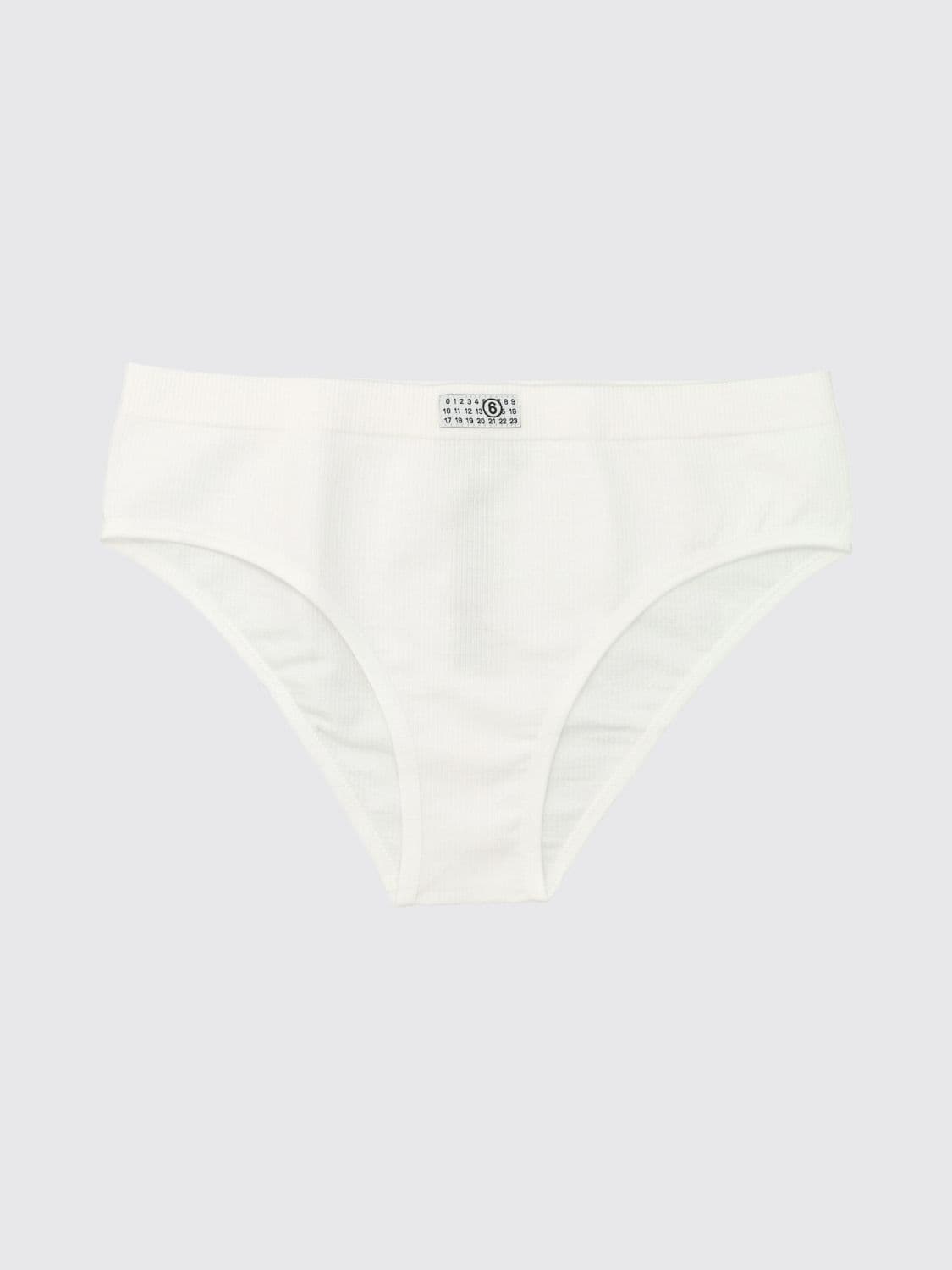 Mm6 Maison Margiela Cotton Blend Briefs with Logo