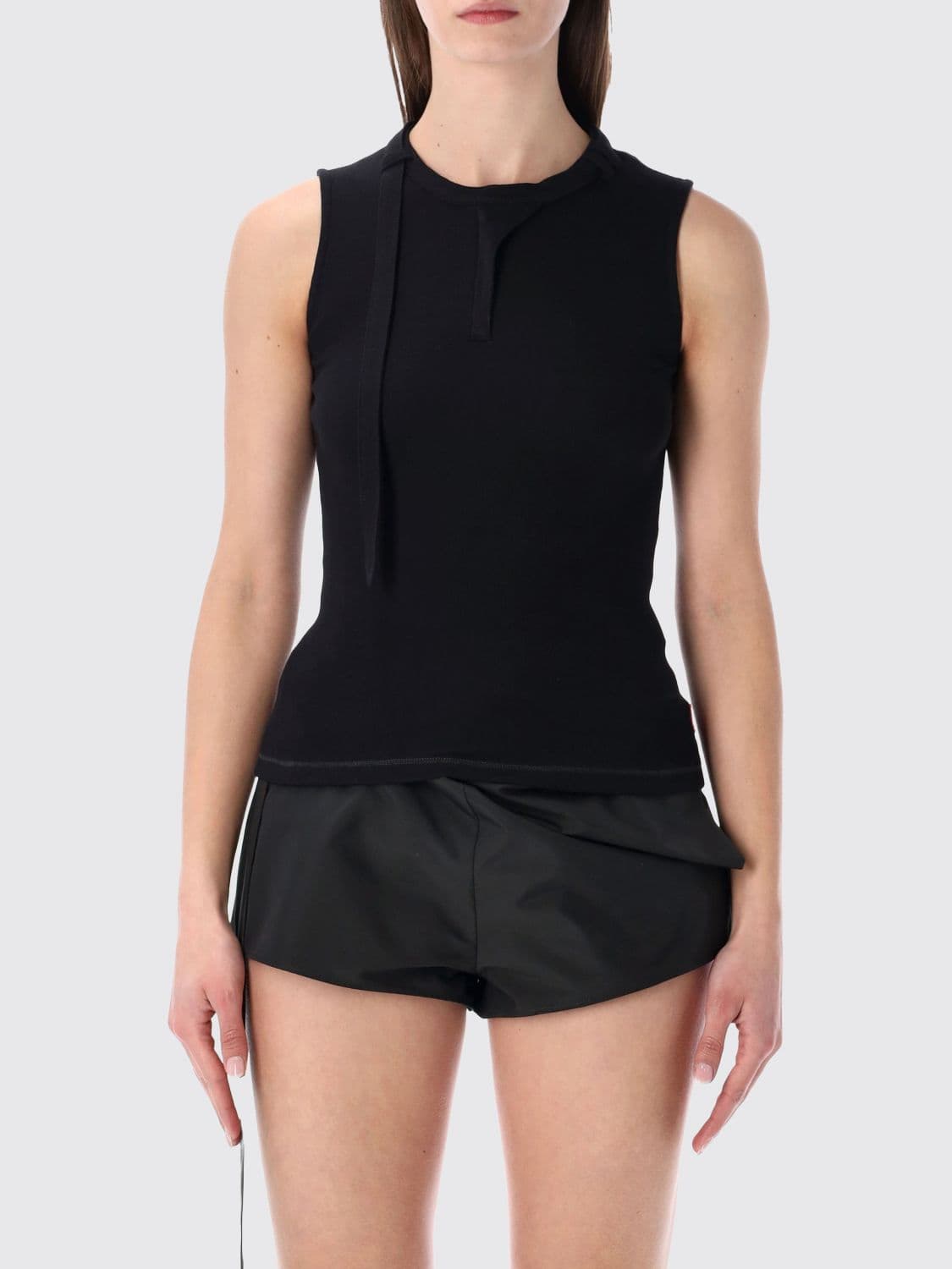 Diesel T-Iaras Top in Stretch Cotton