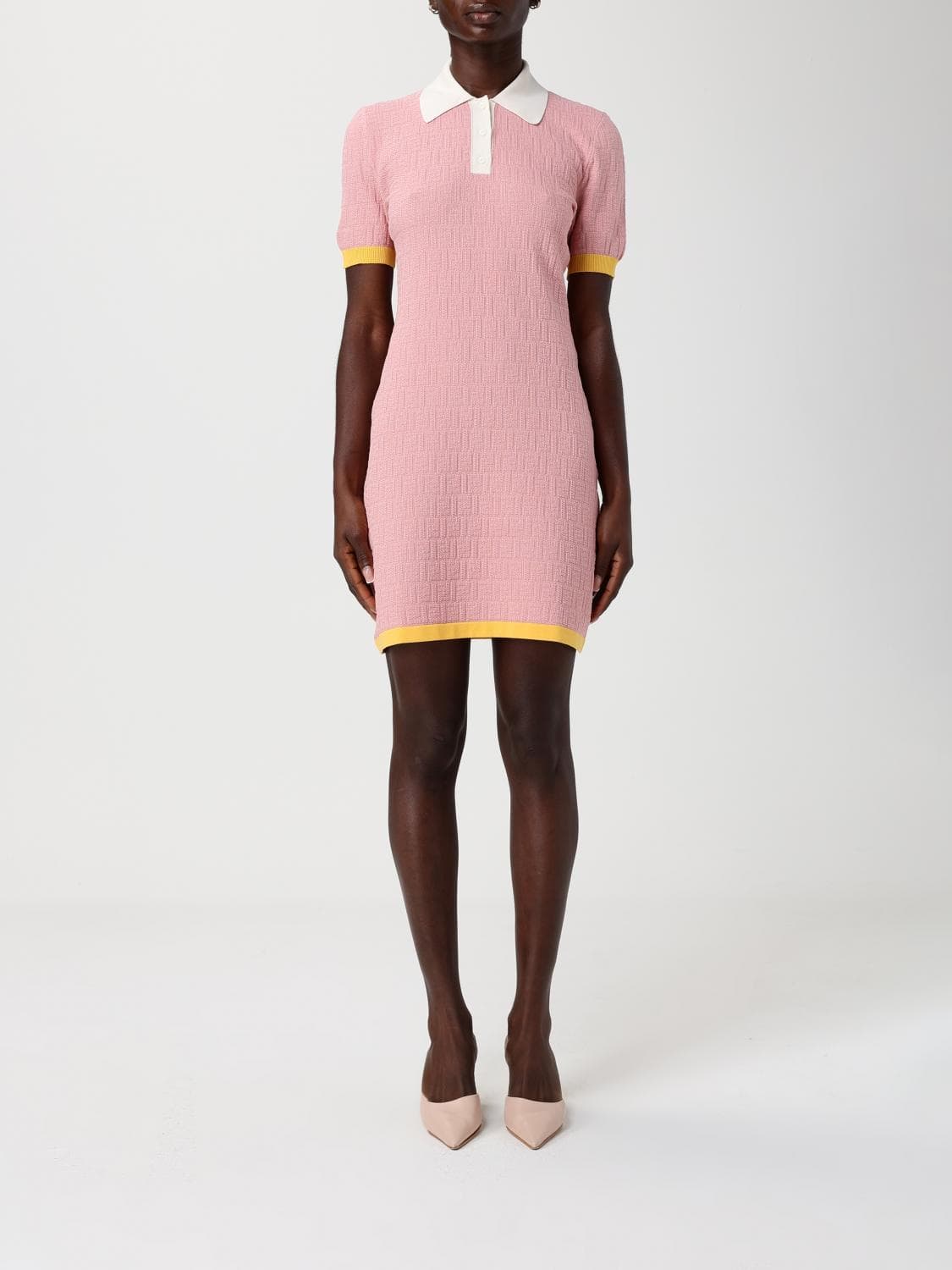 Fendi Jersey Polo Dress