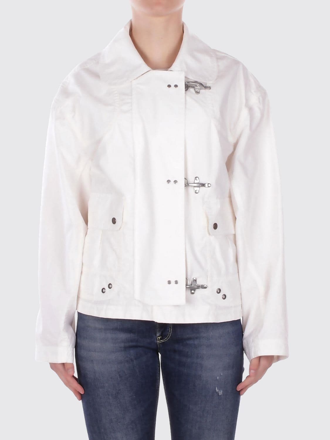 Fay 3 Ganci Cotton Canvas Jacket