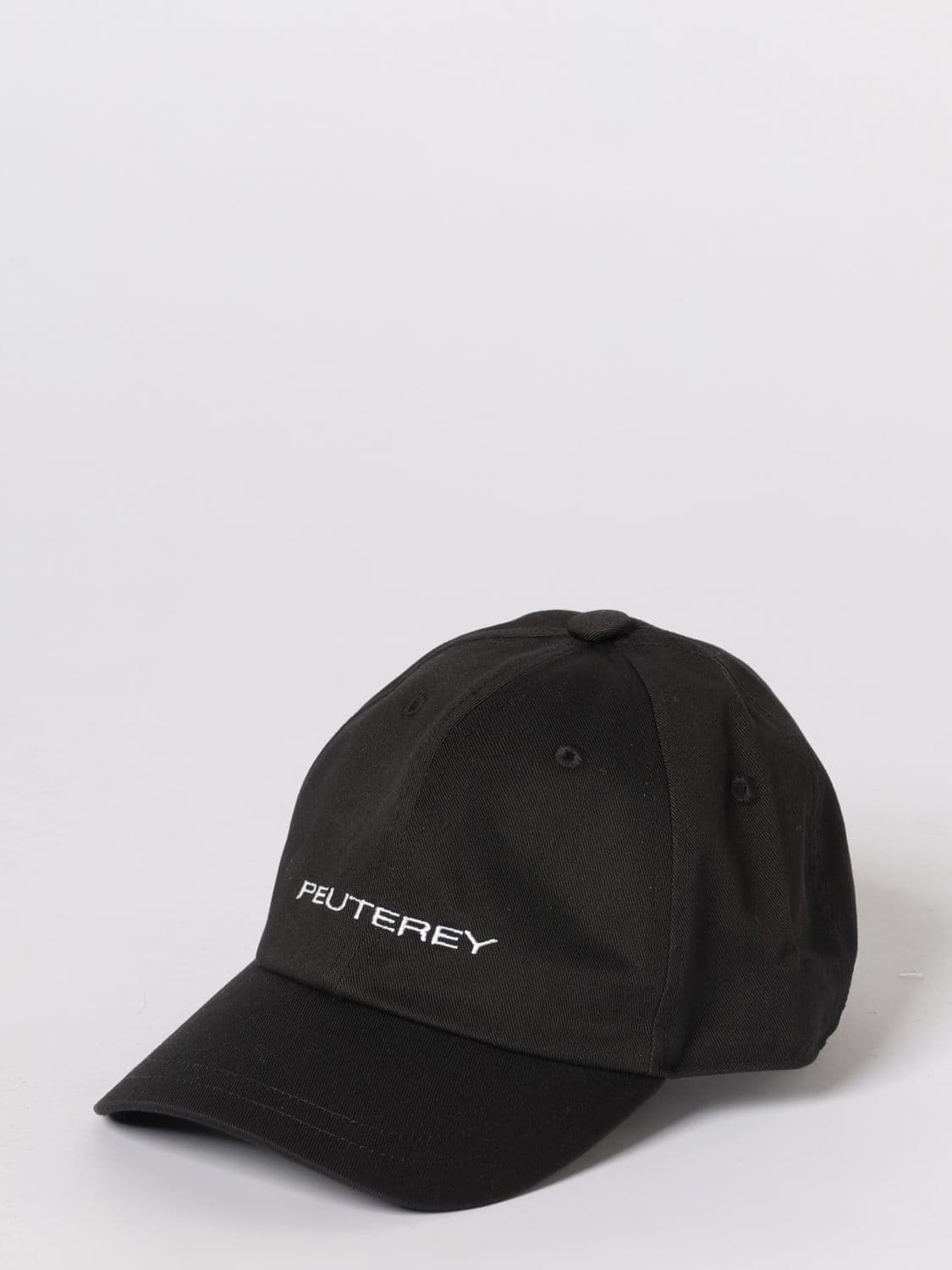Peuterey Cotton Hat with Embroidered Logo