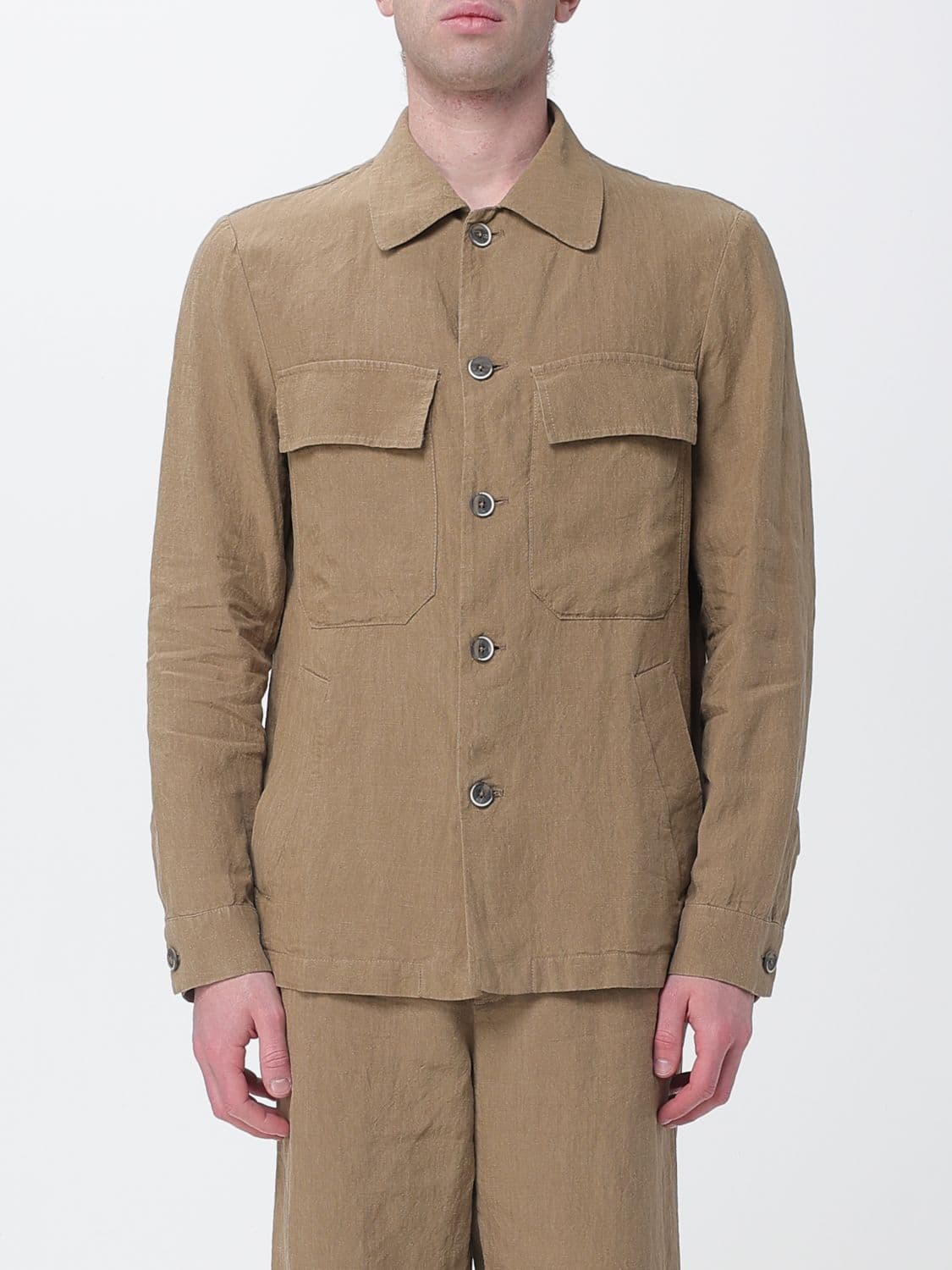 Barena Linen Blend Shirt