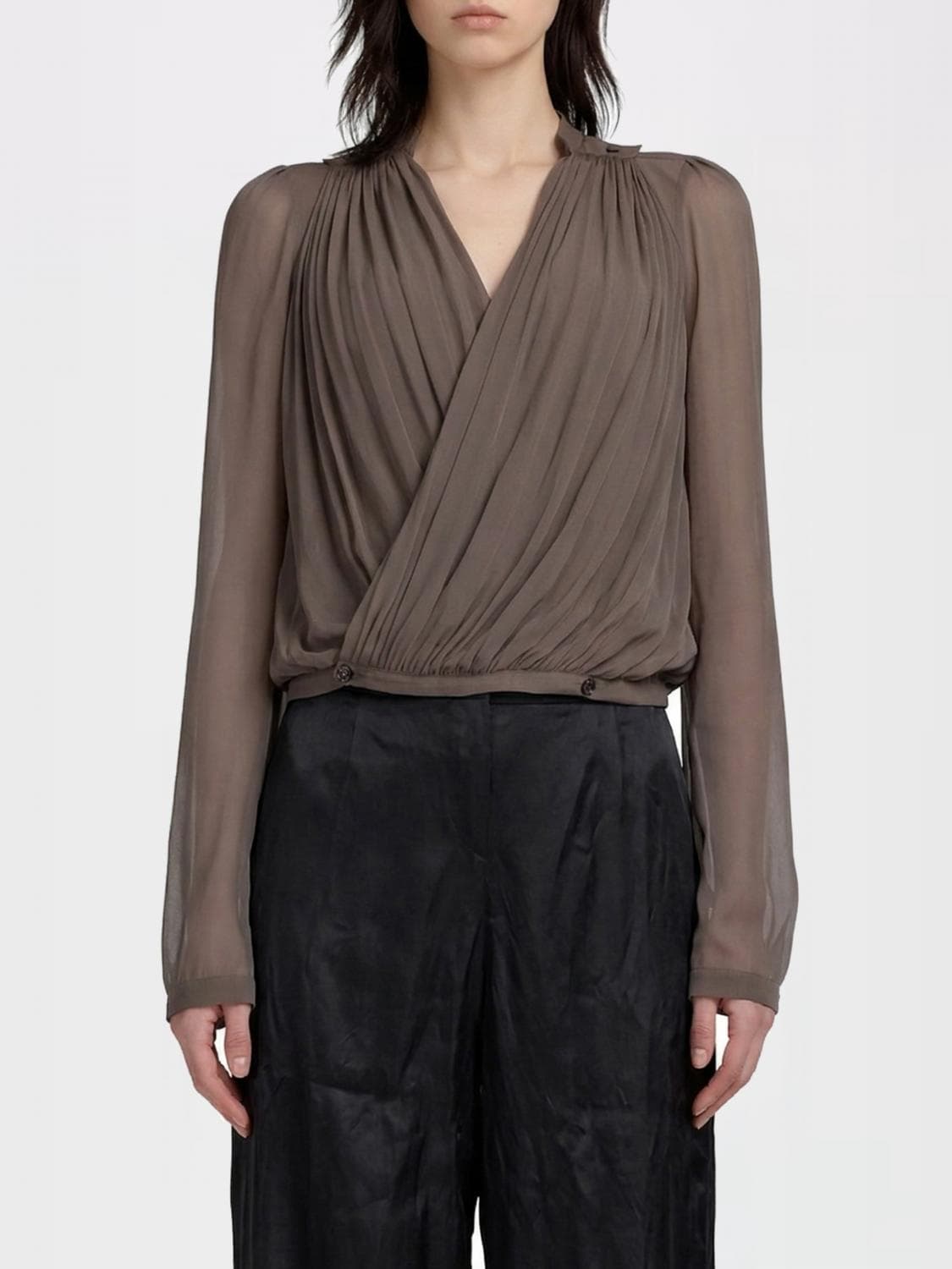 Rick Owens Silk Blouse