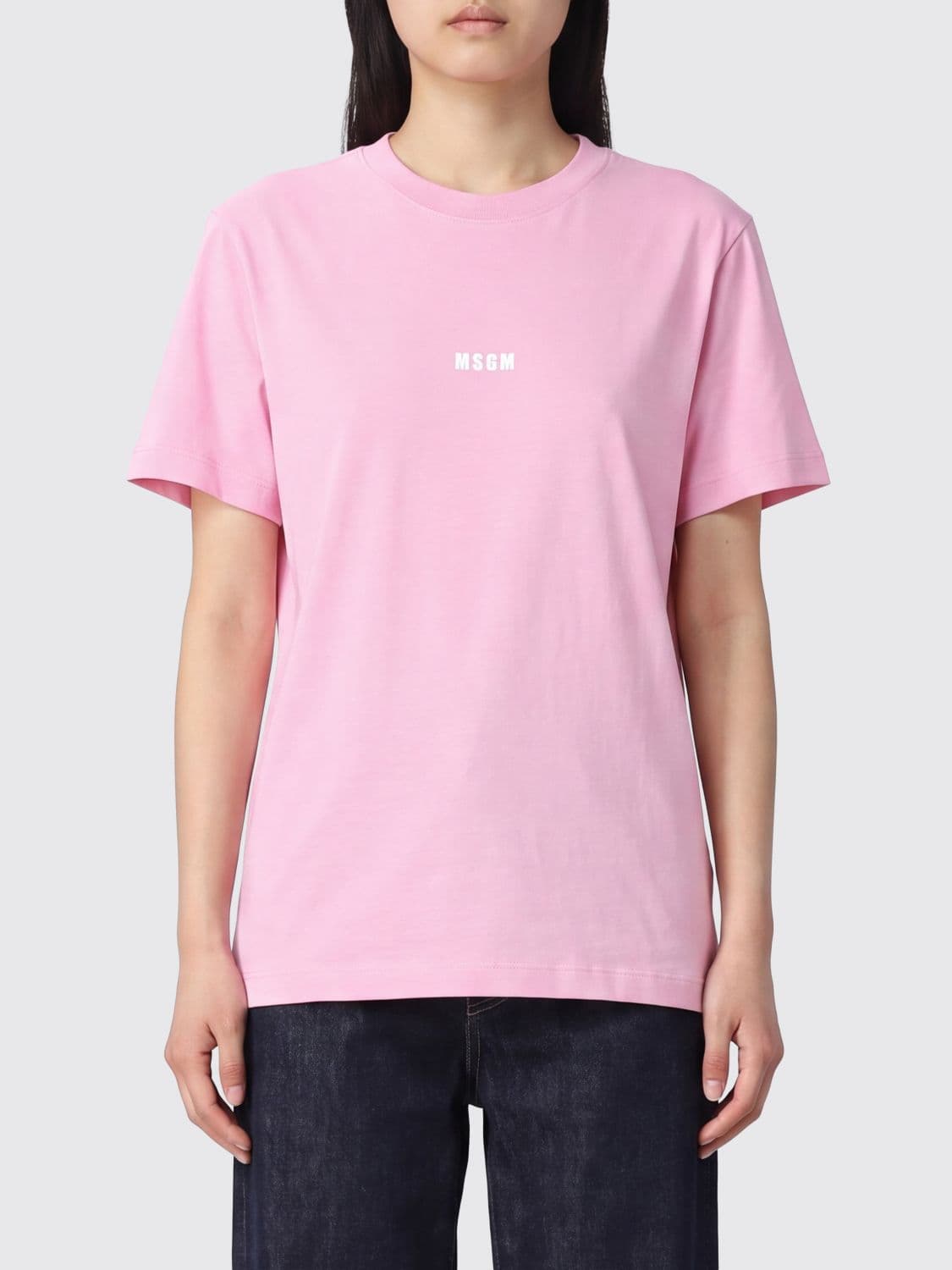 Msgm T-Shirt Woman color Pink