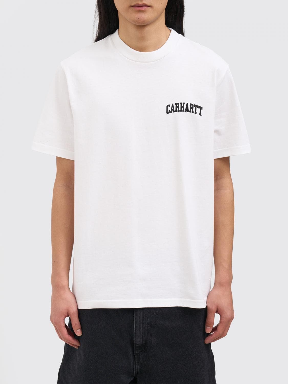 Carhartt Wip Organic Cotton T-Shirt with Logo