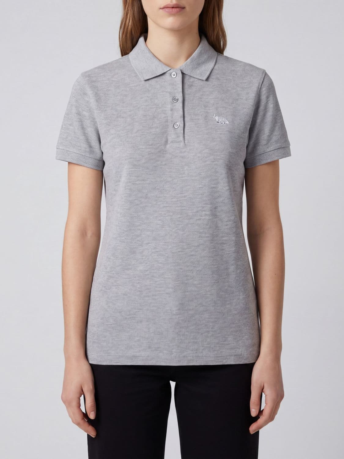Maison Kitsuné Basic Cotton Polo Shirt