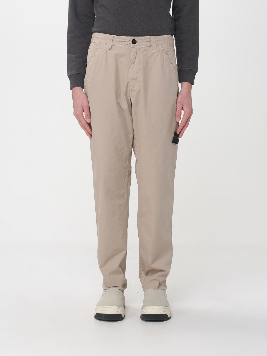 Stone Island Ripstop Organic Cotton Chino Trousers
