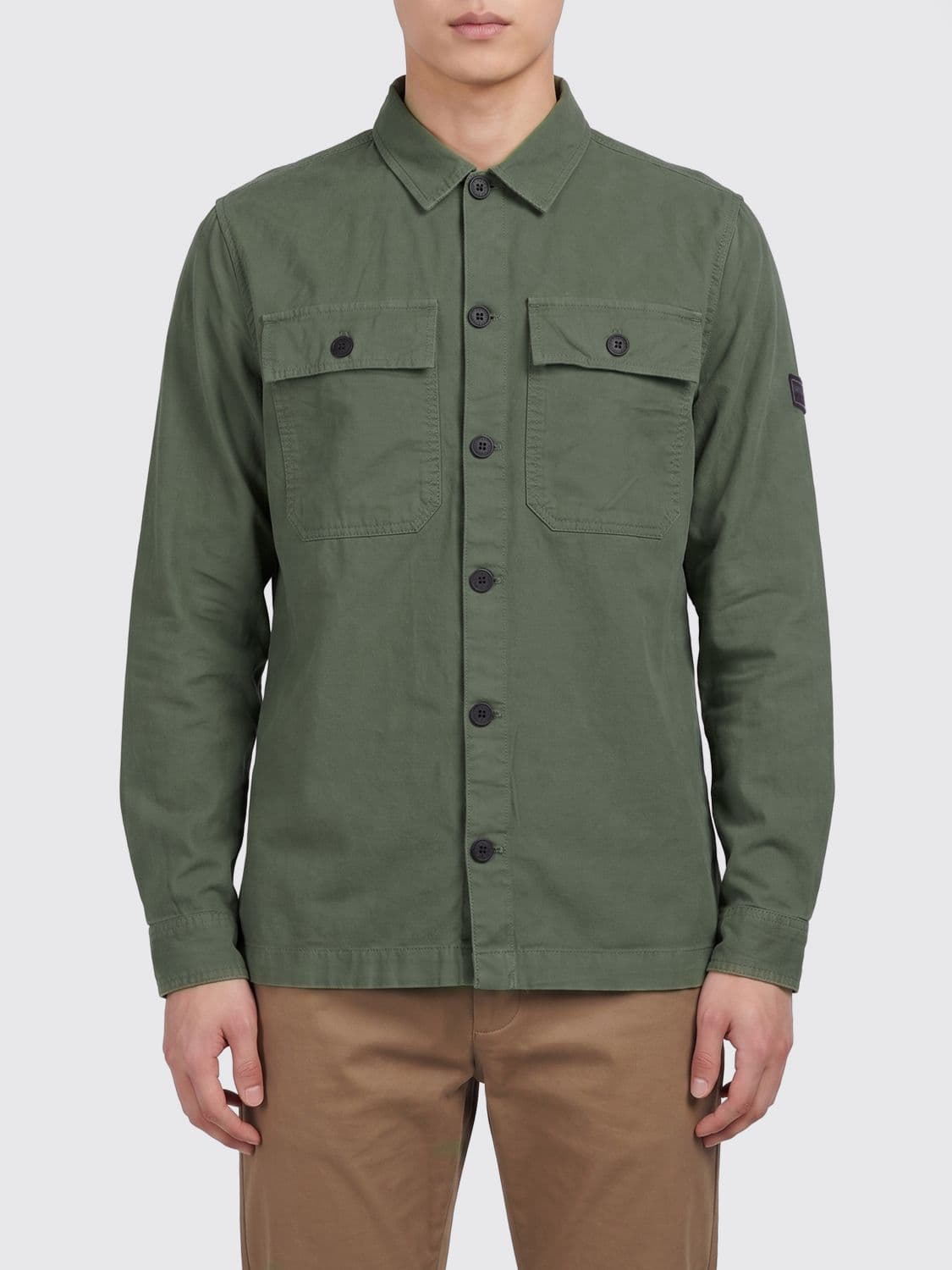 Barbour Cotton Shirt Jacket · L