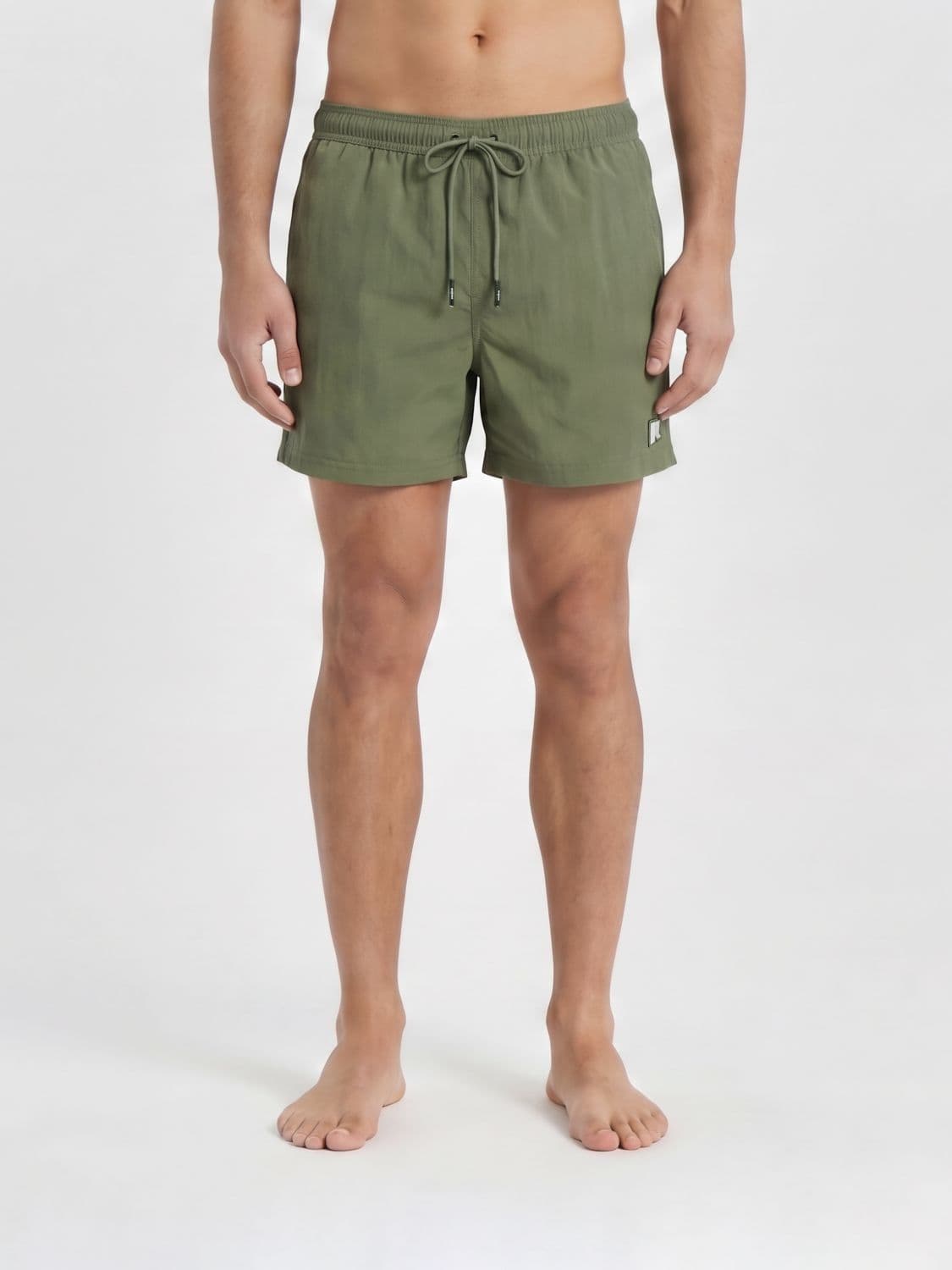 K-Way Boxer Swim Trunks in Nylon