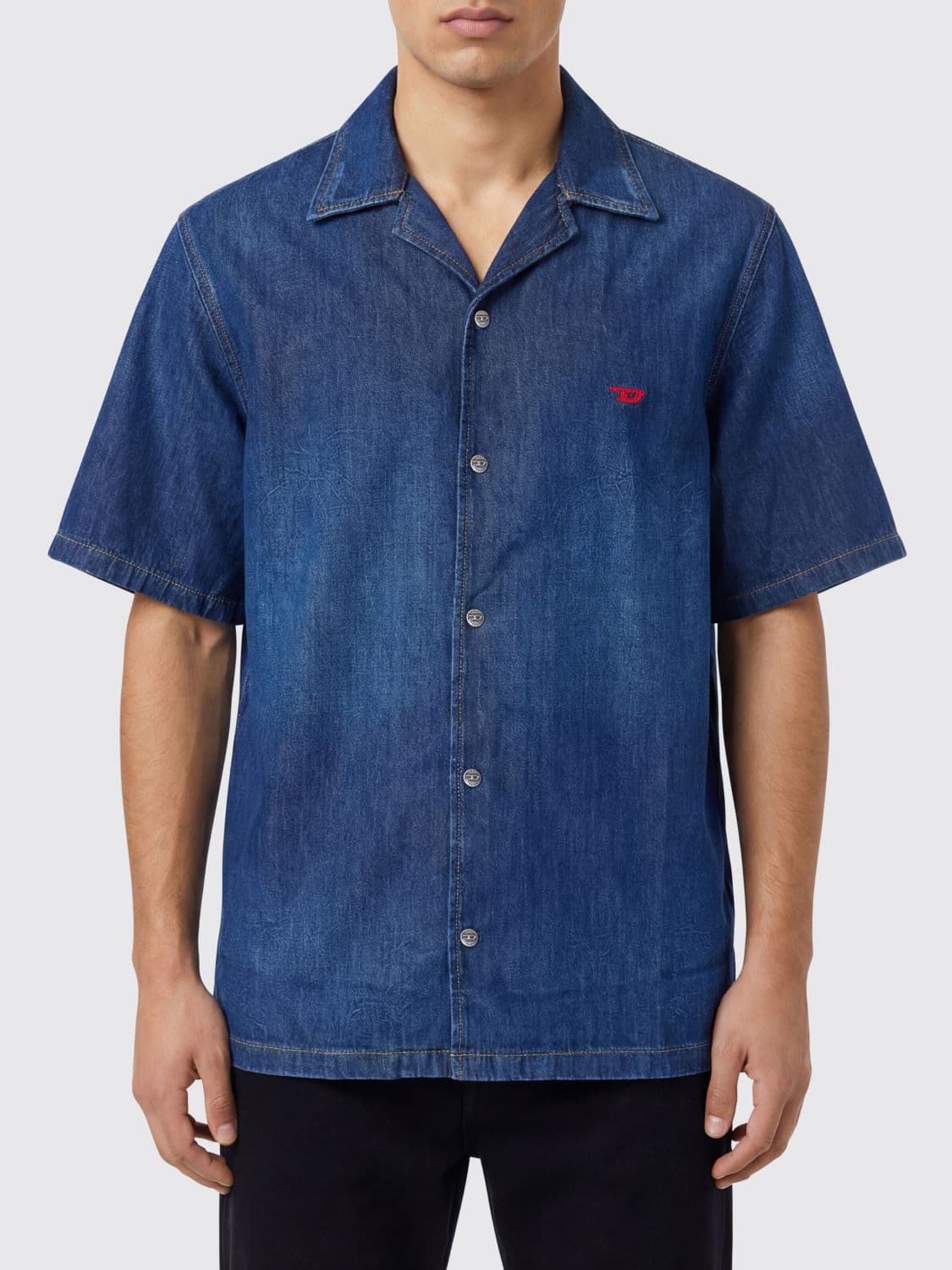 Diesel Cotton Denim Shirt · XL
