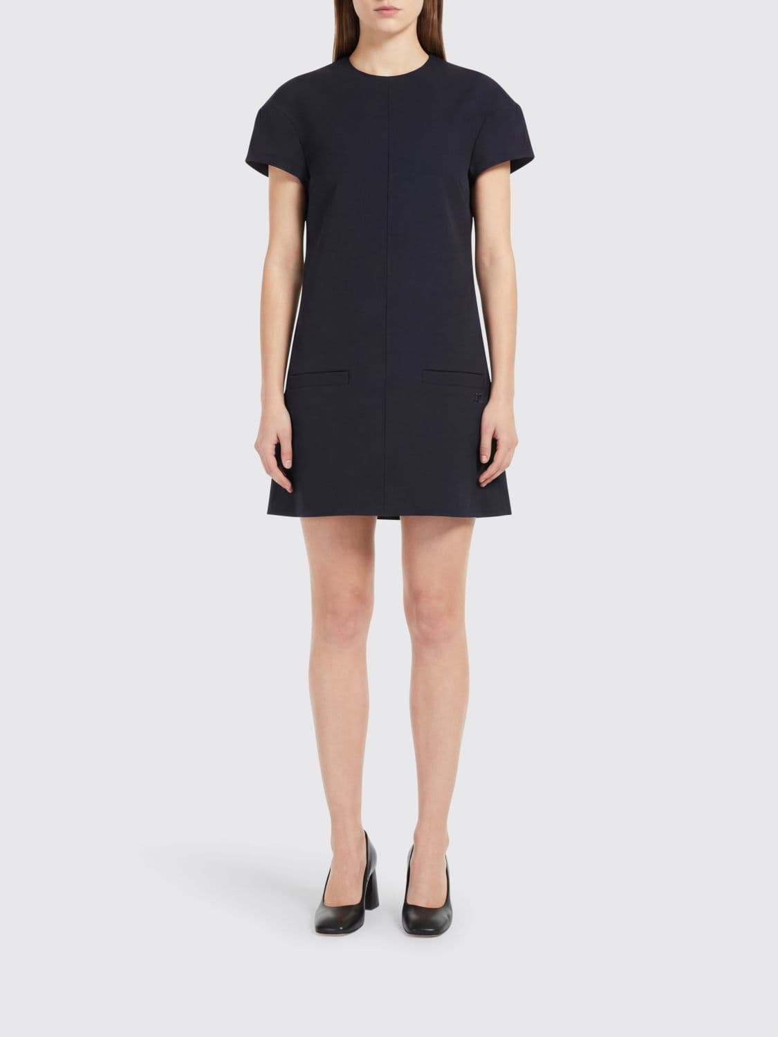 Courrèges Wool Blend Dress