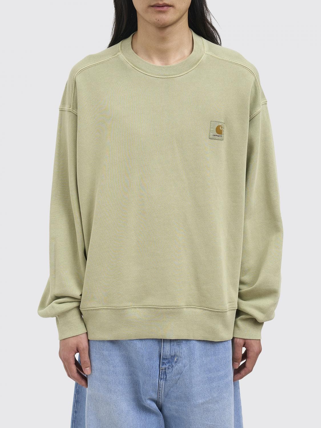 Carhartt Wip Cotton Crewneck Sweatshirt with Logo