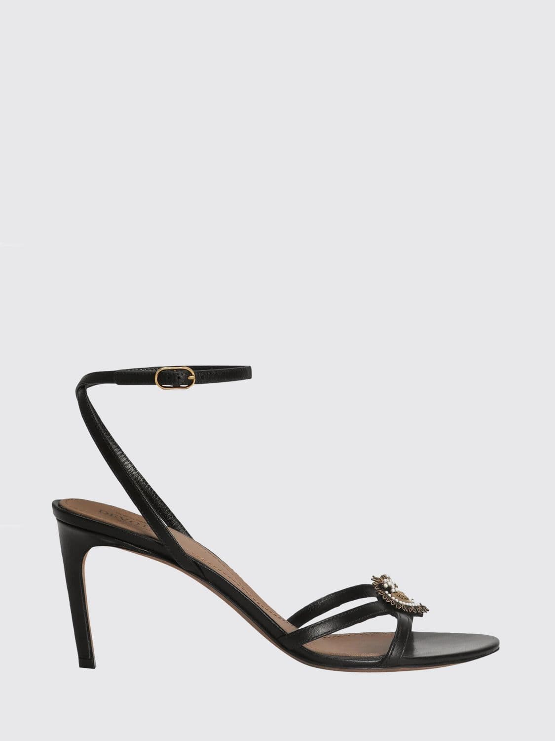 Dolce & Gabbana Leather Devotion Sandal