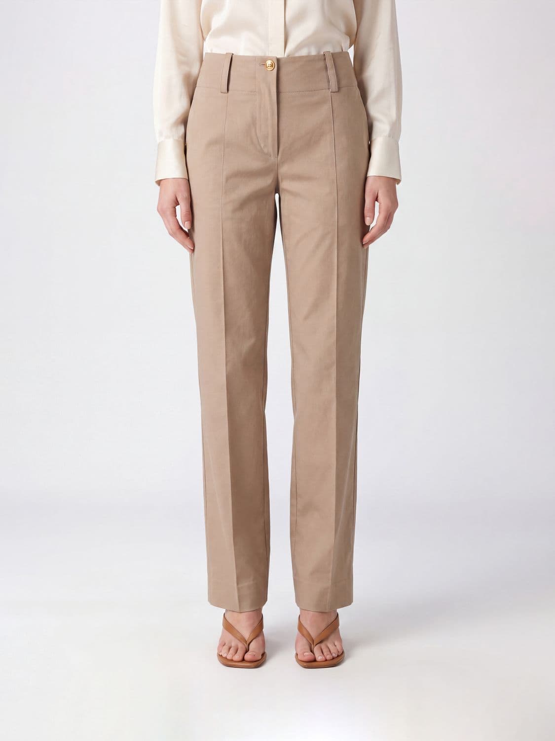 Patou Pants Woman color Nude