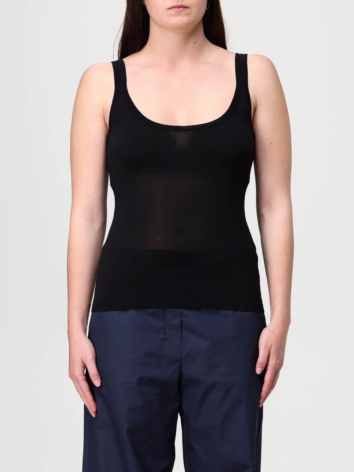 Max Mara Basic Jersey Tank Top