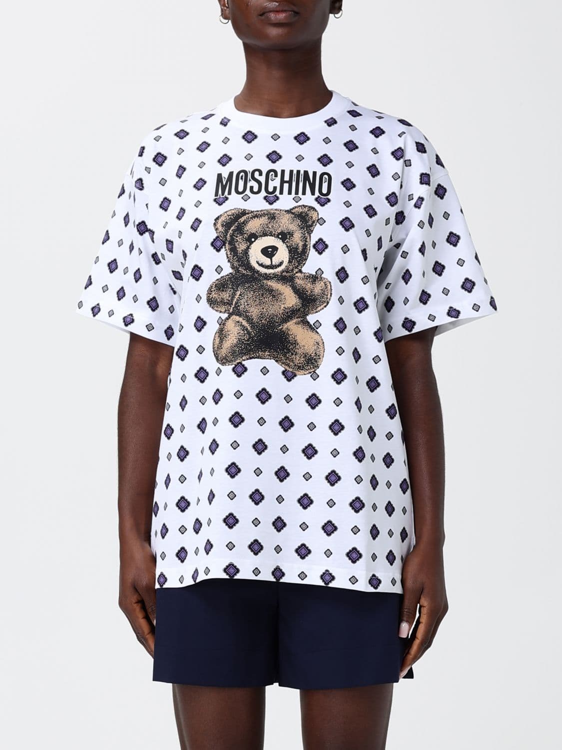 Moschino Couture Printed Teddy T-Shirt