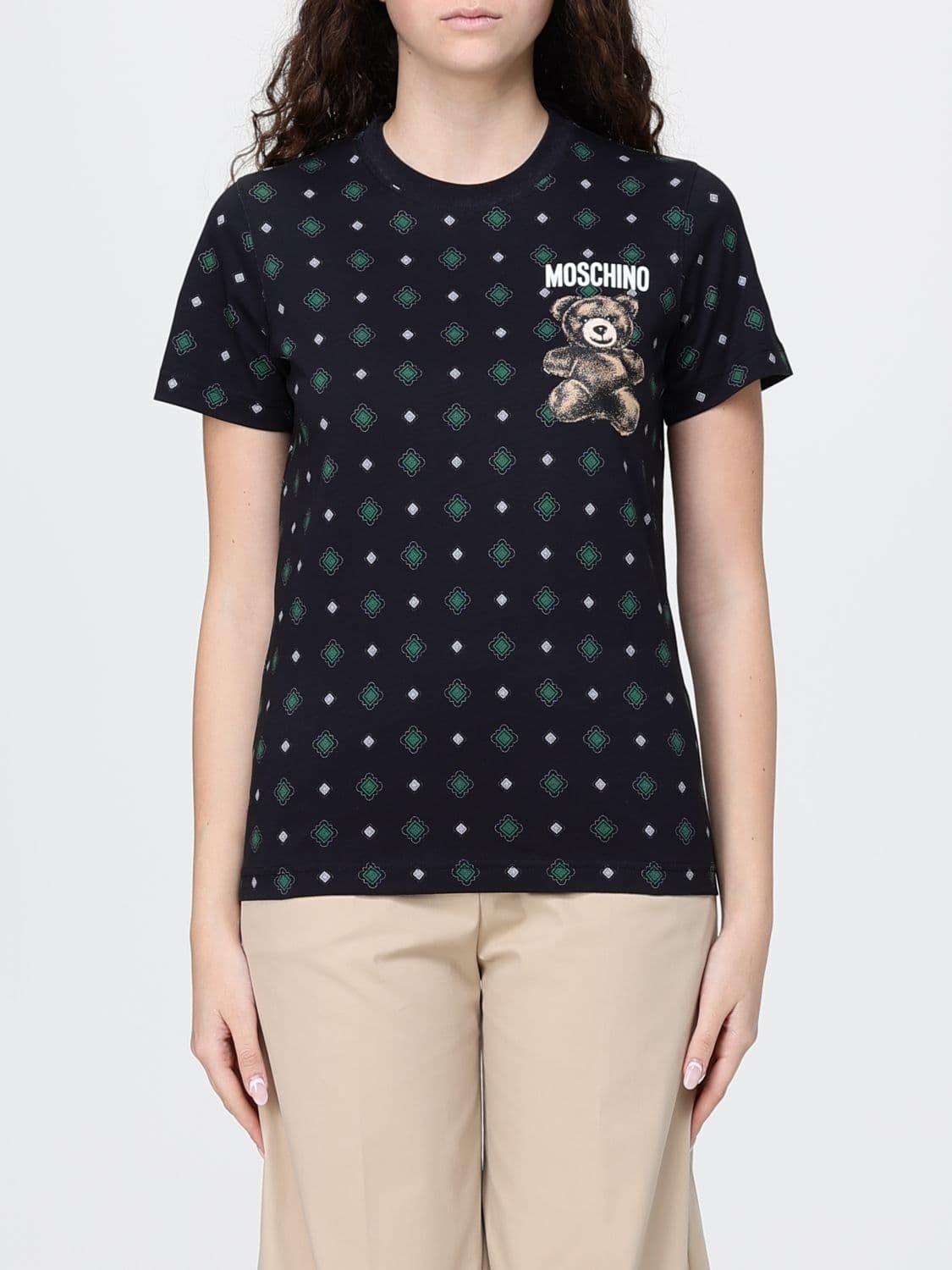 Moschino Couture Printed Teddy T-Shirt