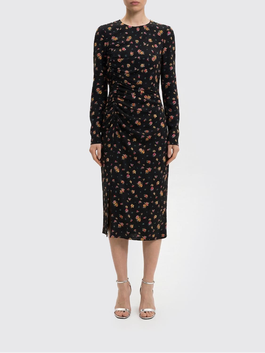 Dolce & Gabbana Floral Silk Dress · 38