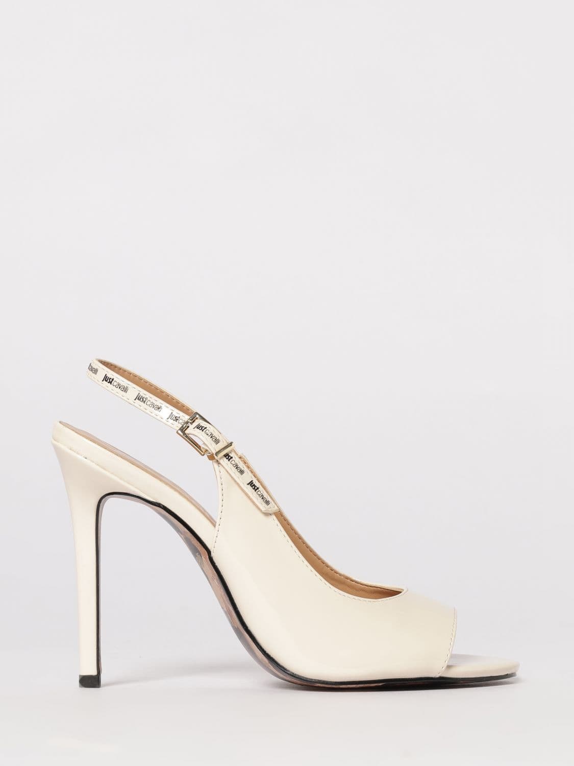 Just Cavalli Faux Leather Sandal