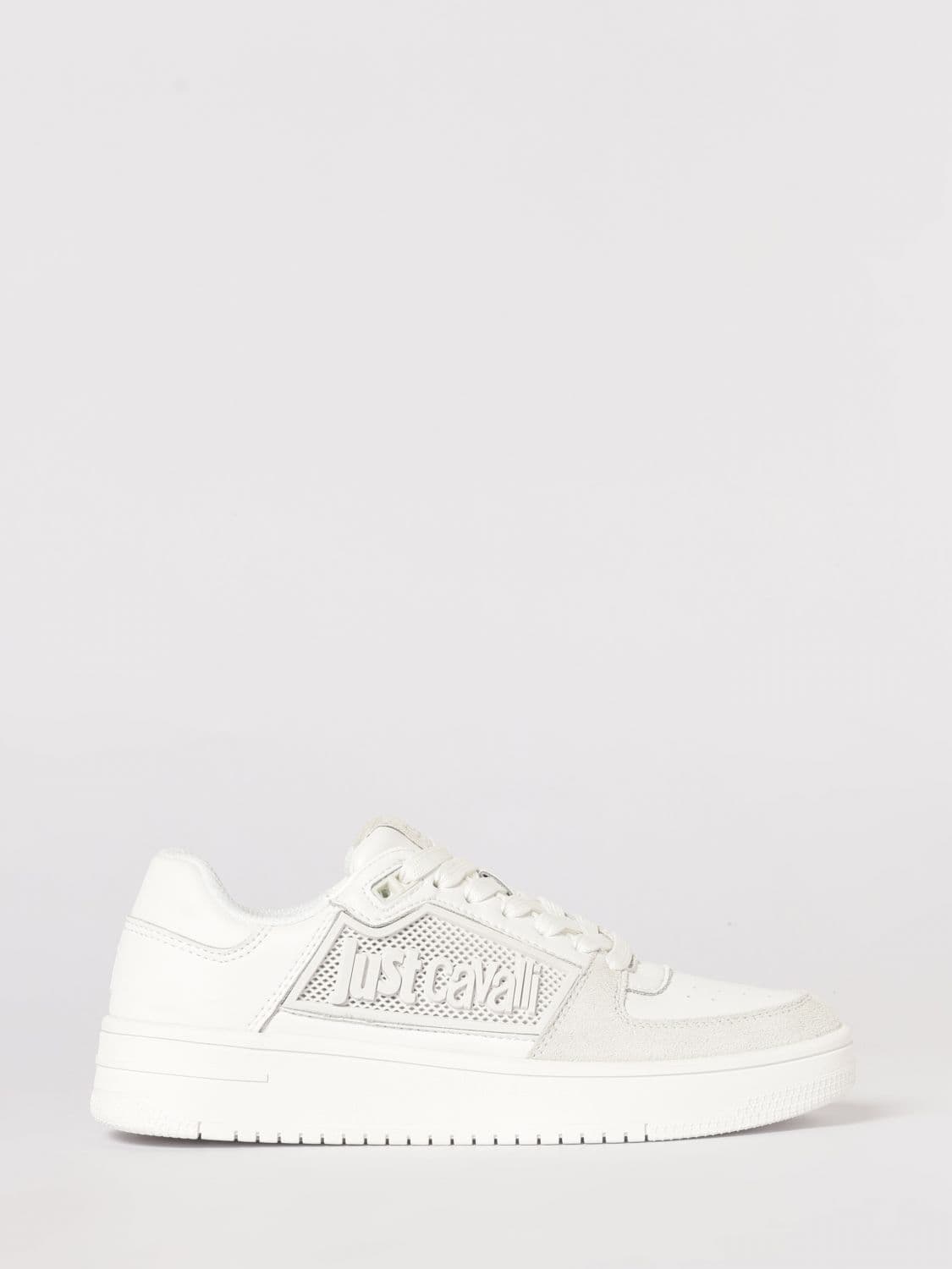 Just Cavalli Leather and Rubber Sneakers