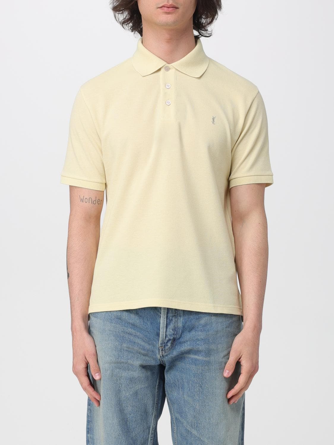 Saint Laurent Men's Polo Shirt