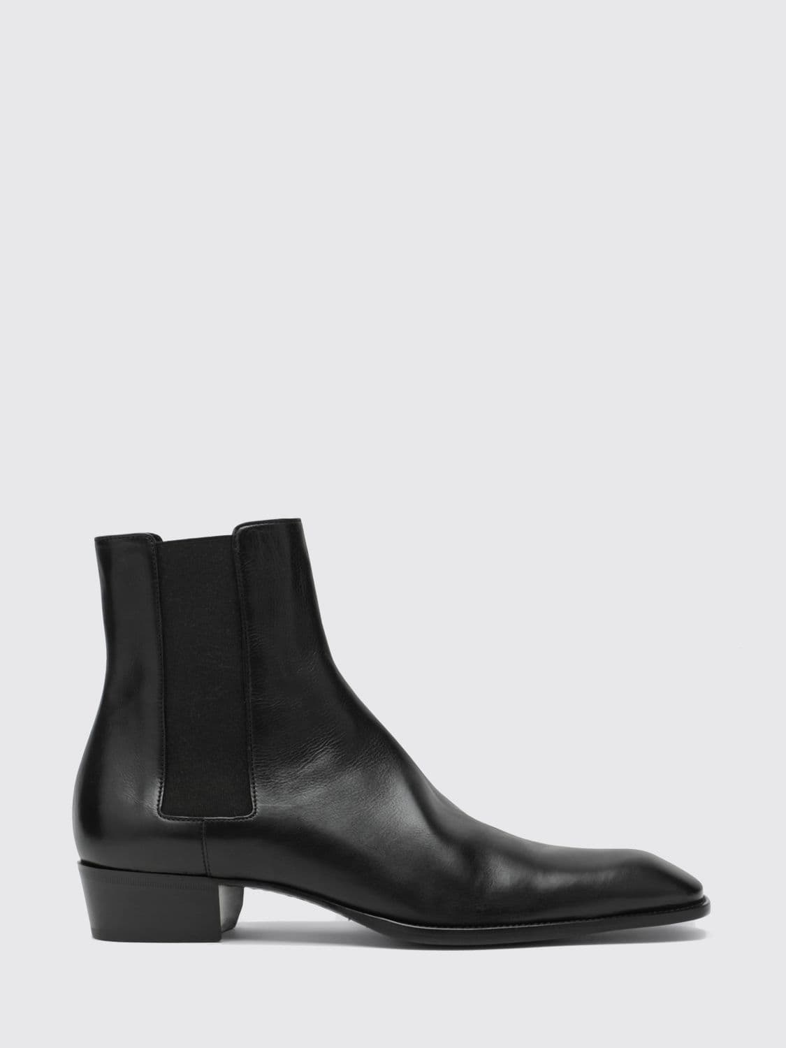 Saint Laurent Stanton Leather Ankle Boot