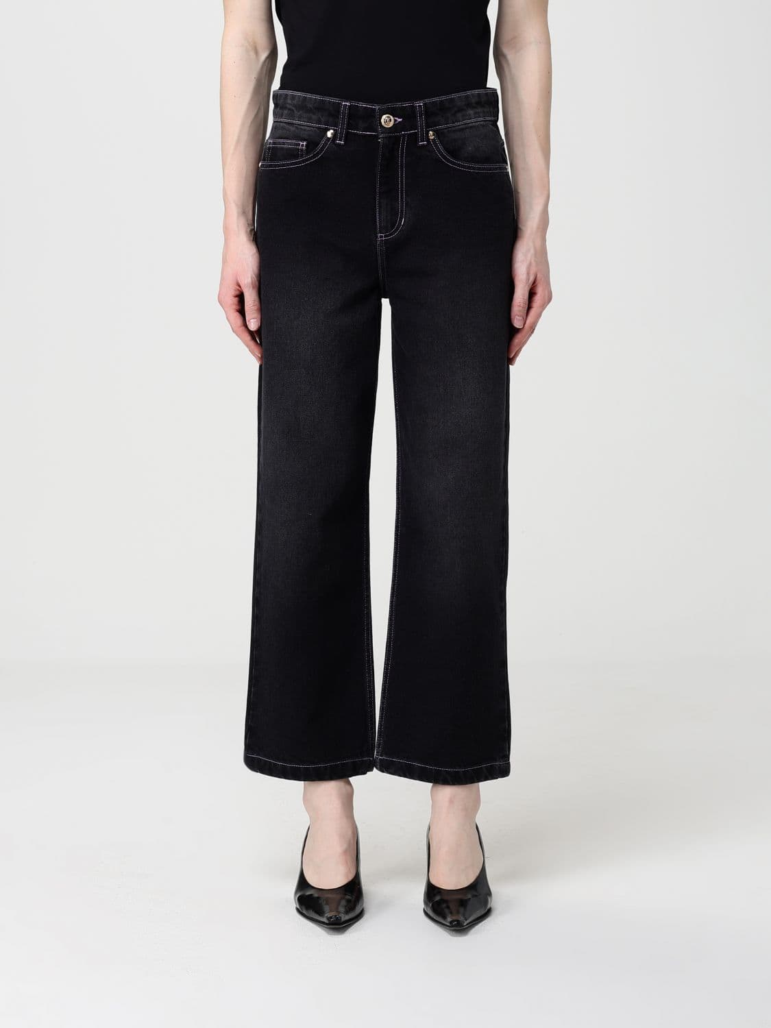 Just Cavalli Cropped Denim Jeans
