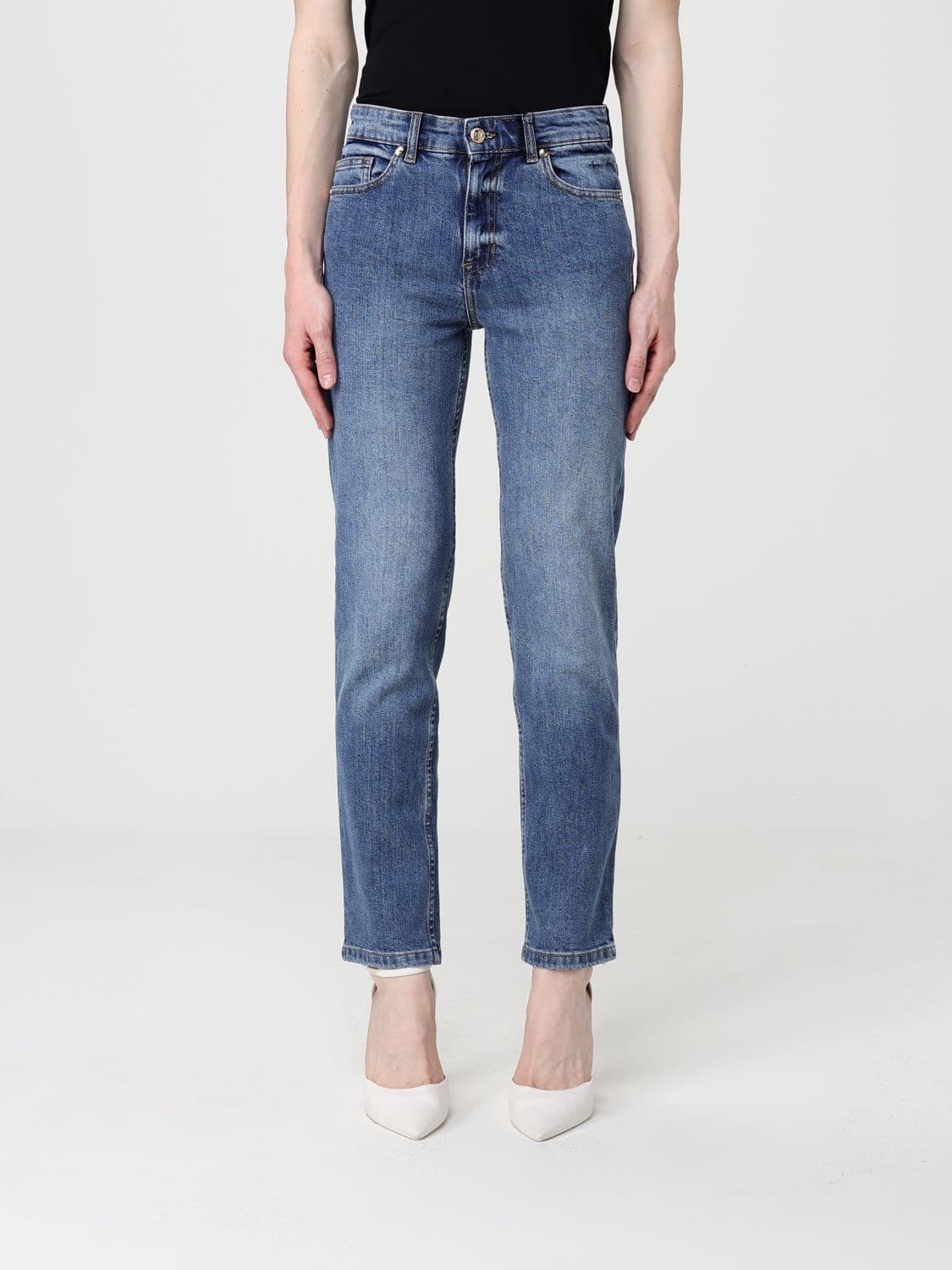 Just Cavalli Slim Fit Stretch Denim Jeans