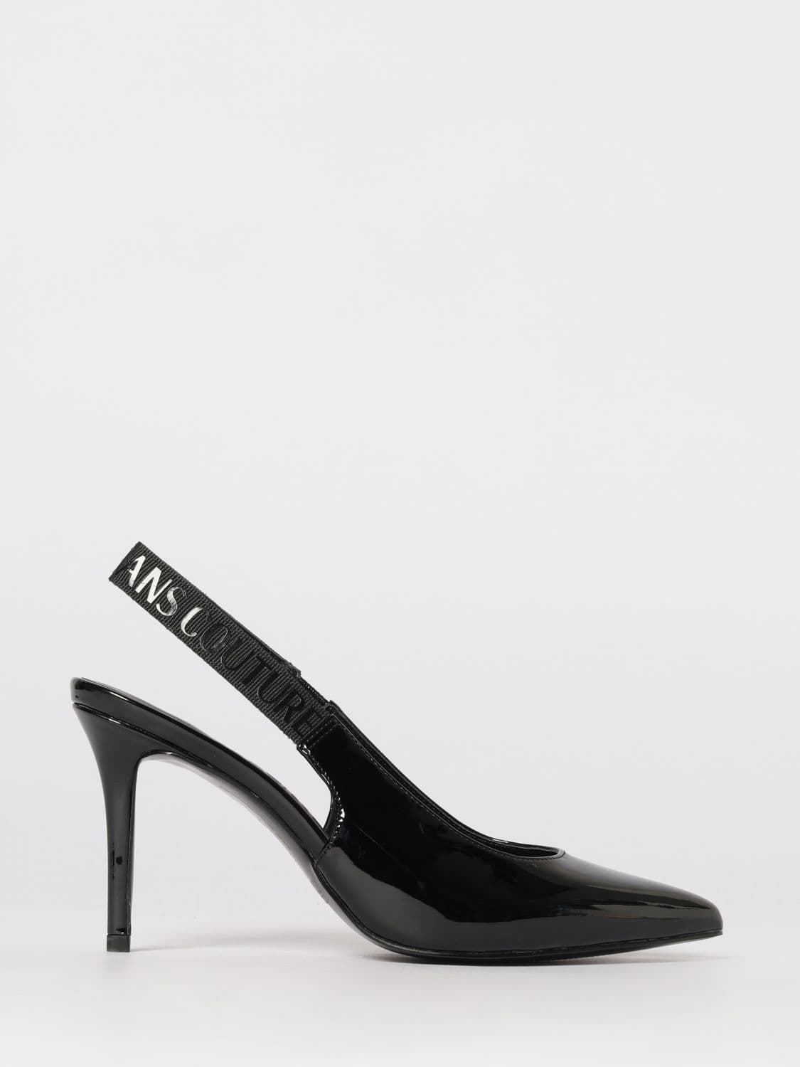 Versace Jeans Couture Patent Leather Slingback