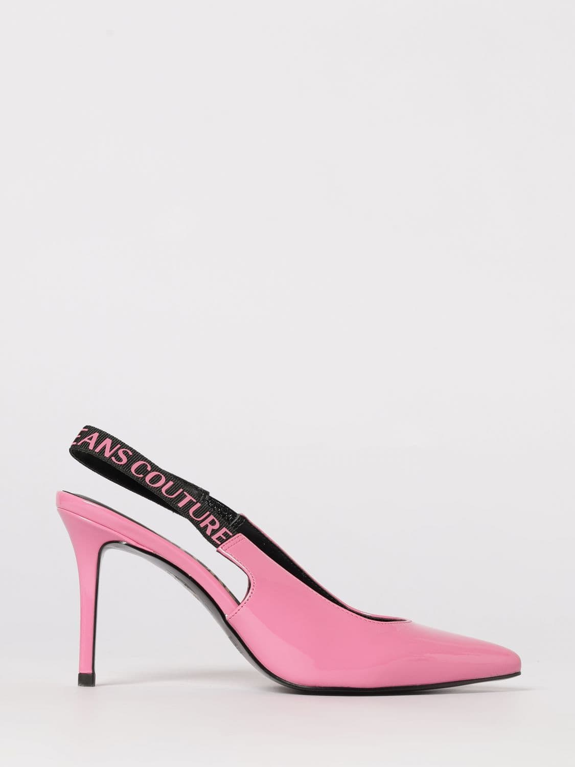 Versace Jeans Couture Patent Leather Slingback