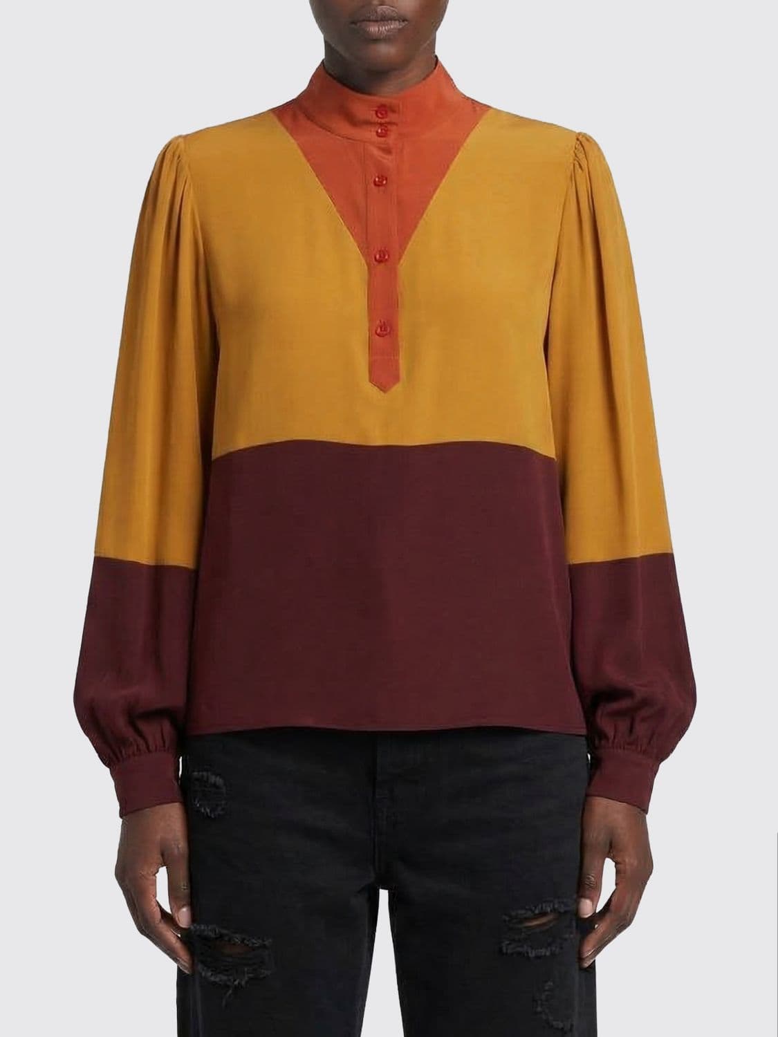 Saint Laurent Silk Blouse