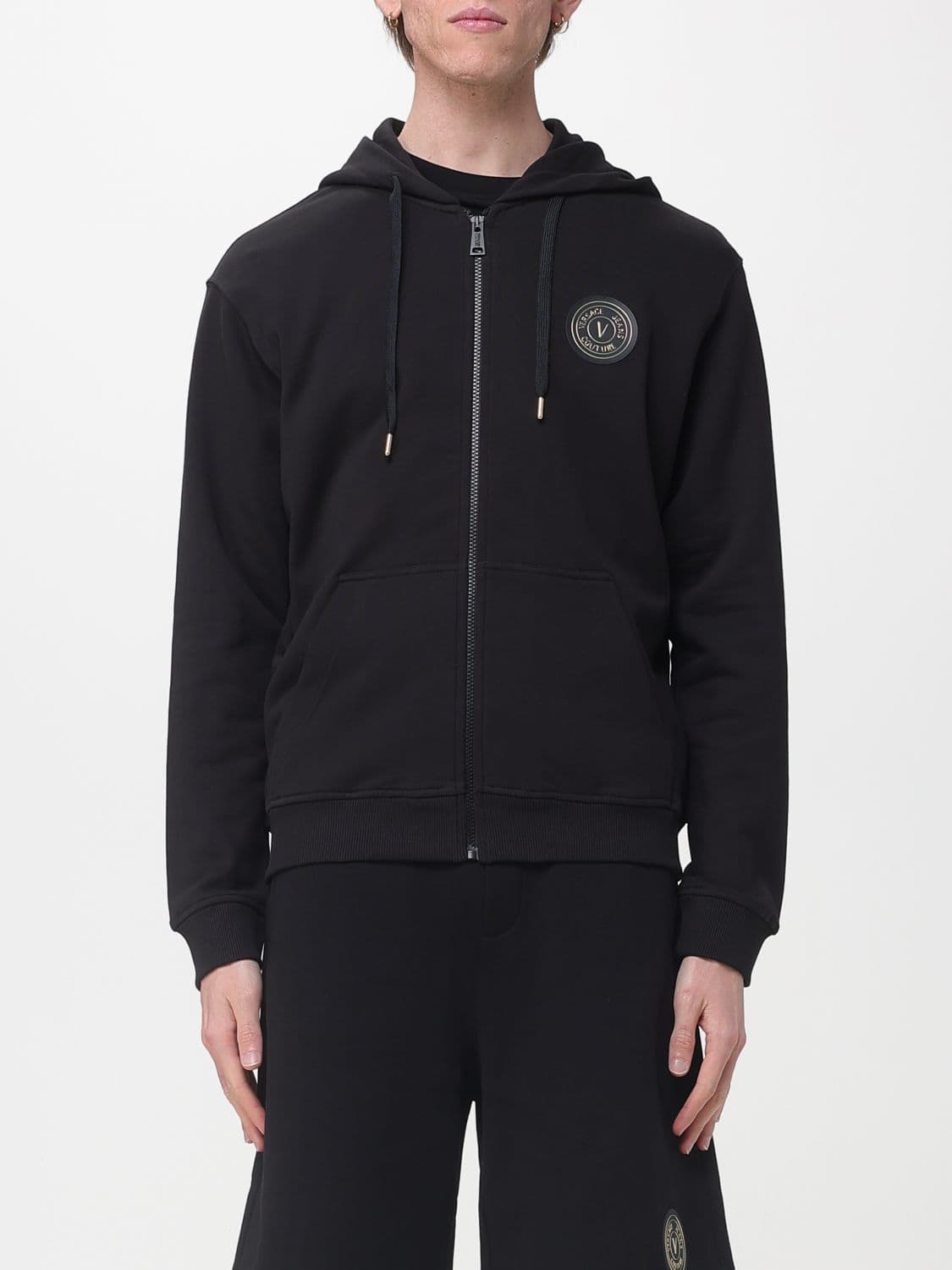 Versace Jeans Couture Hooded Zip Sweatshirt