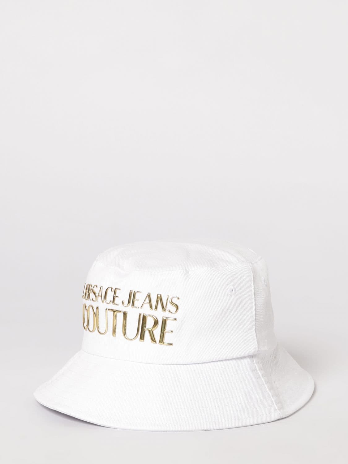 Versace Jeans Couture Cotton Twill Hat with Logo