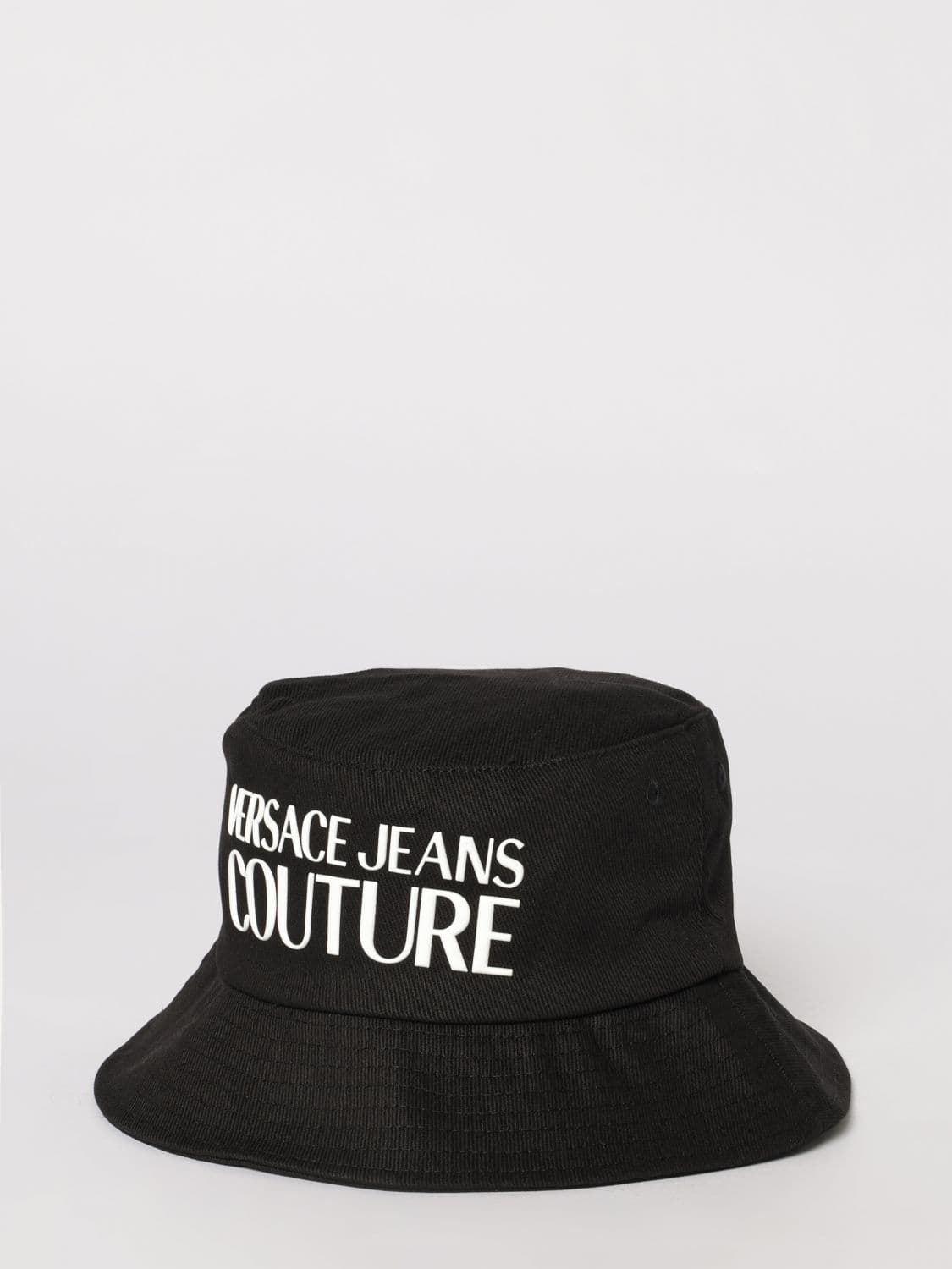 Versace Jeans Couture Cotton Twill Hat with Logo