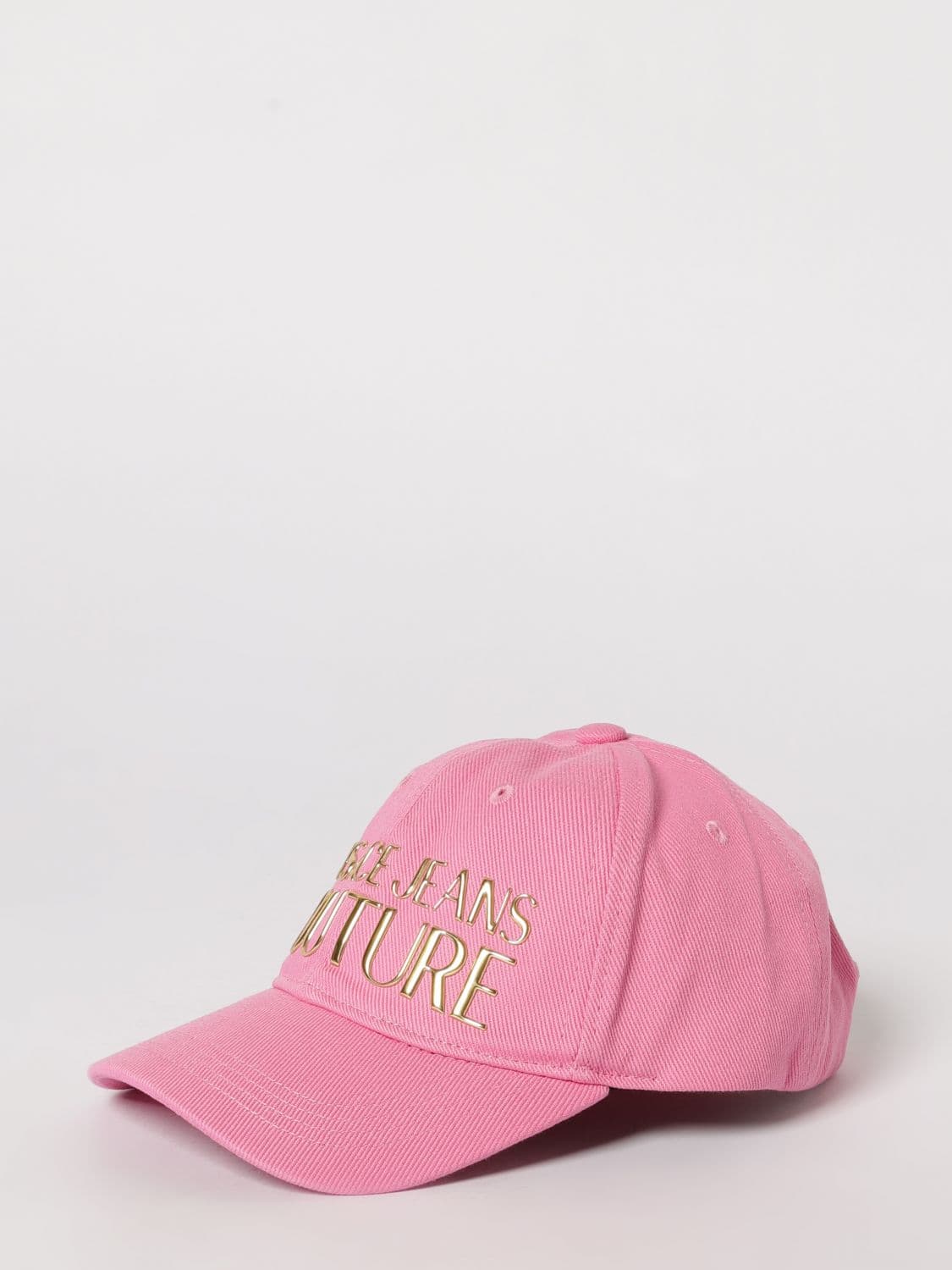 Versace Jeans Couture Cotton Twill Hat with Logo Print · OS