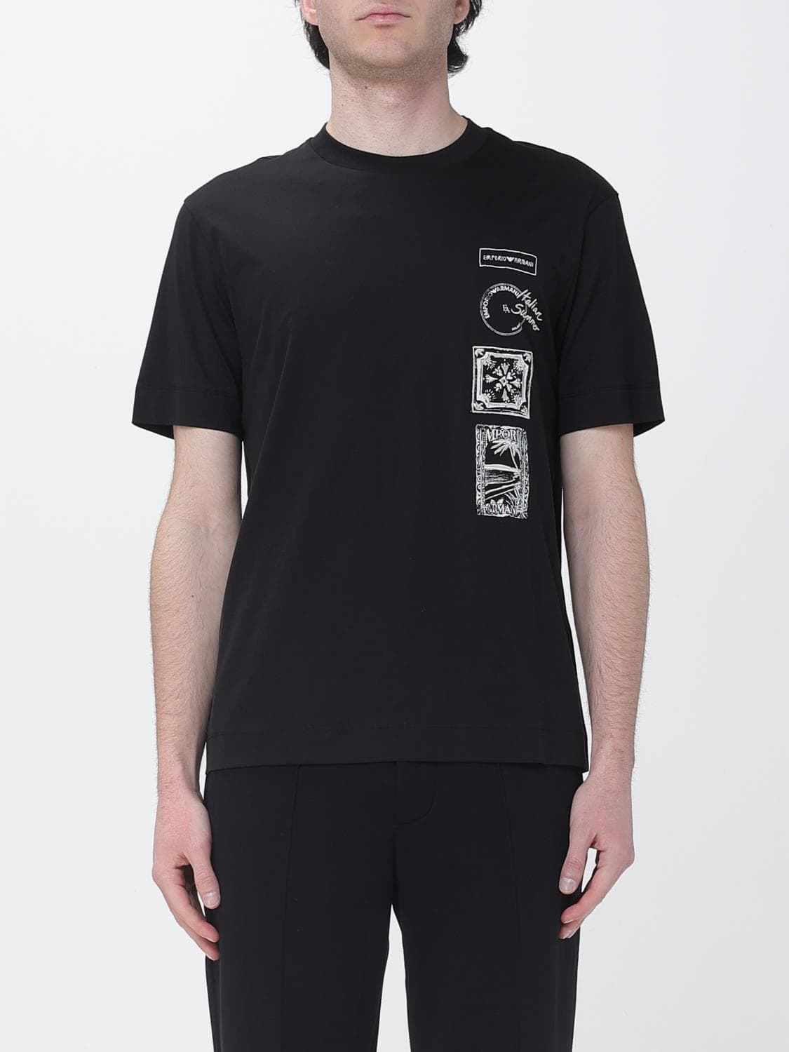 Emporio Armani Cotton T-shirt with Logo