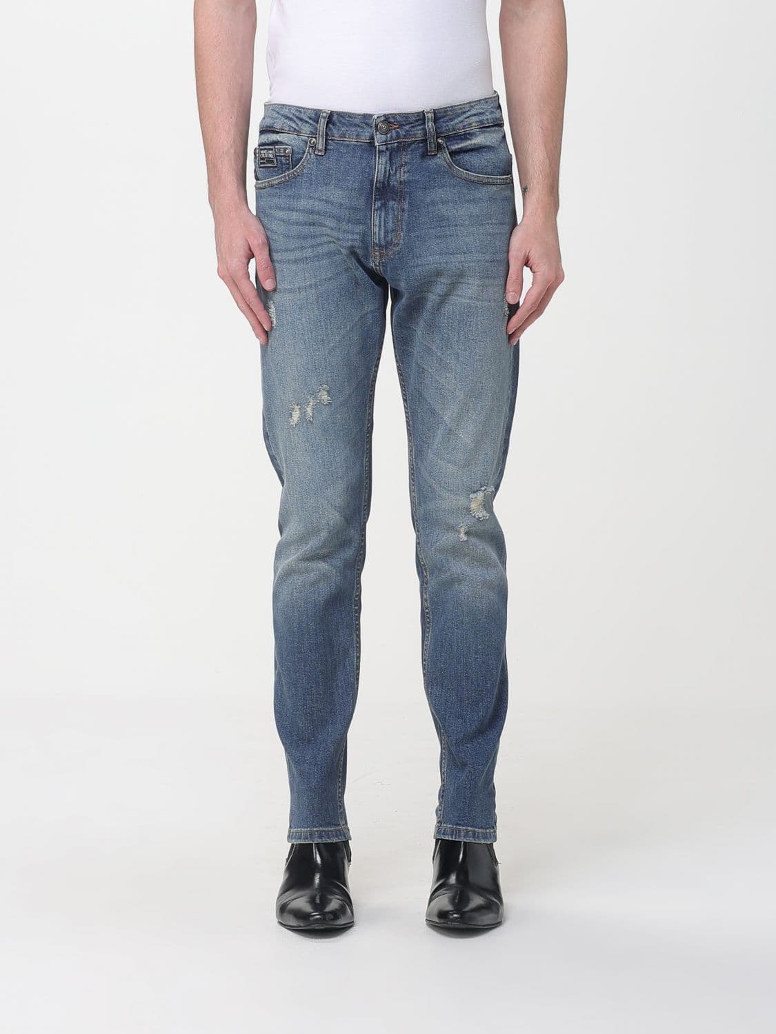 Versace Jeans Couture Stretch Denim Slim Fit Jeans