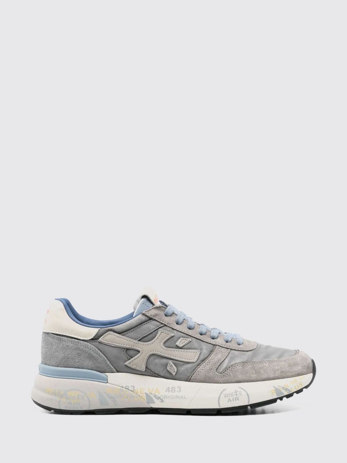 Premiata Mick Suede and Nylon Sneakers