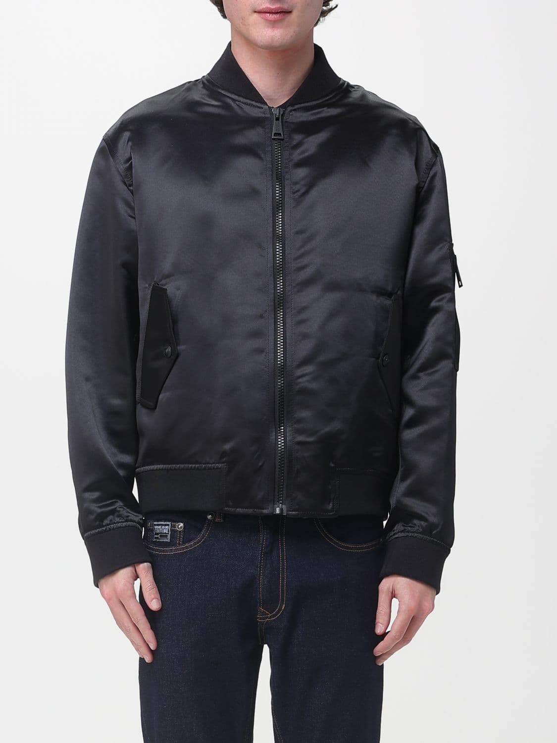 Versace Jeans Couture Polyester Bomber Jacket
