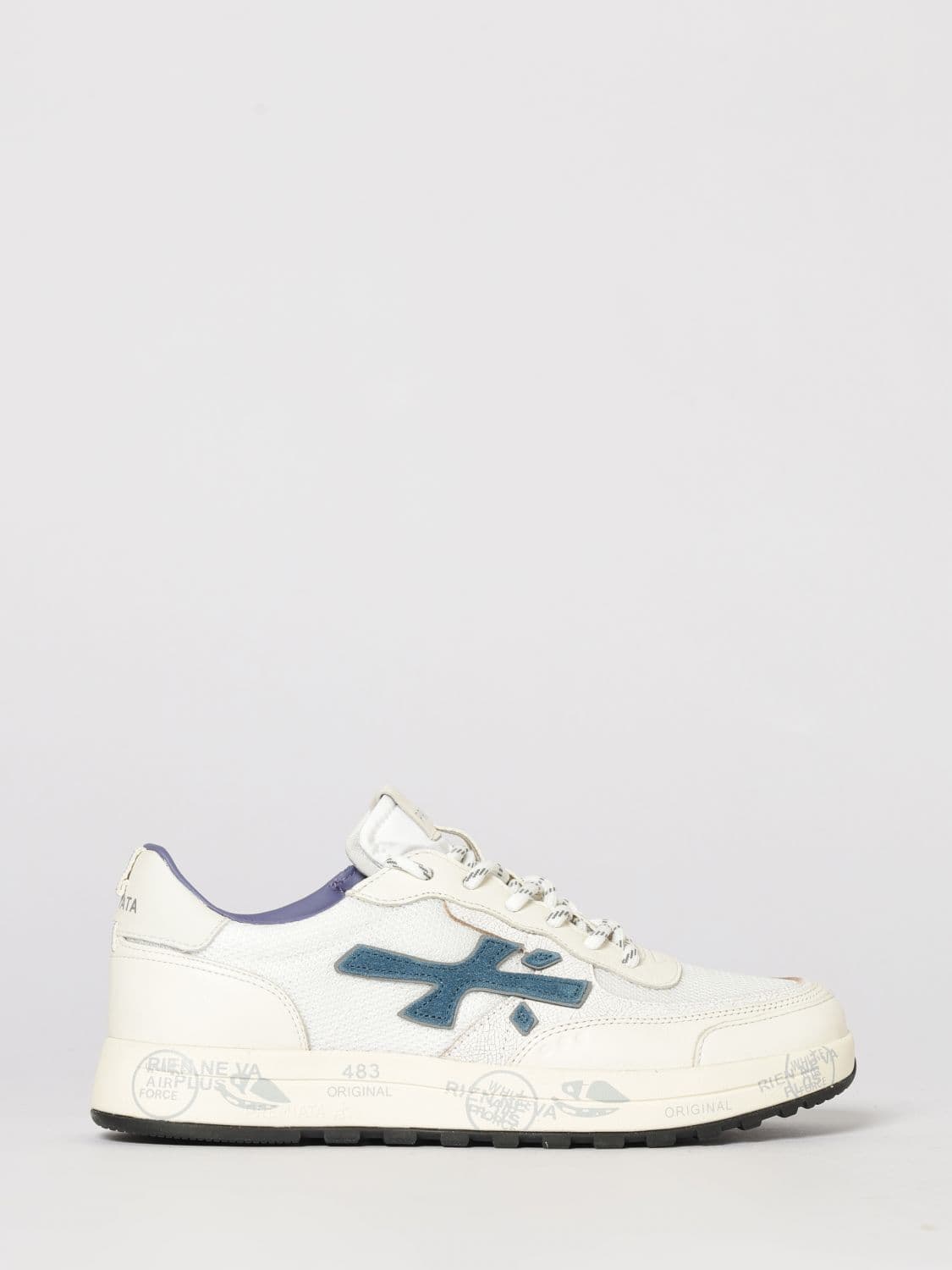 Premiata Nous Perforated Suede Sneakers · 43