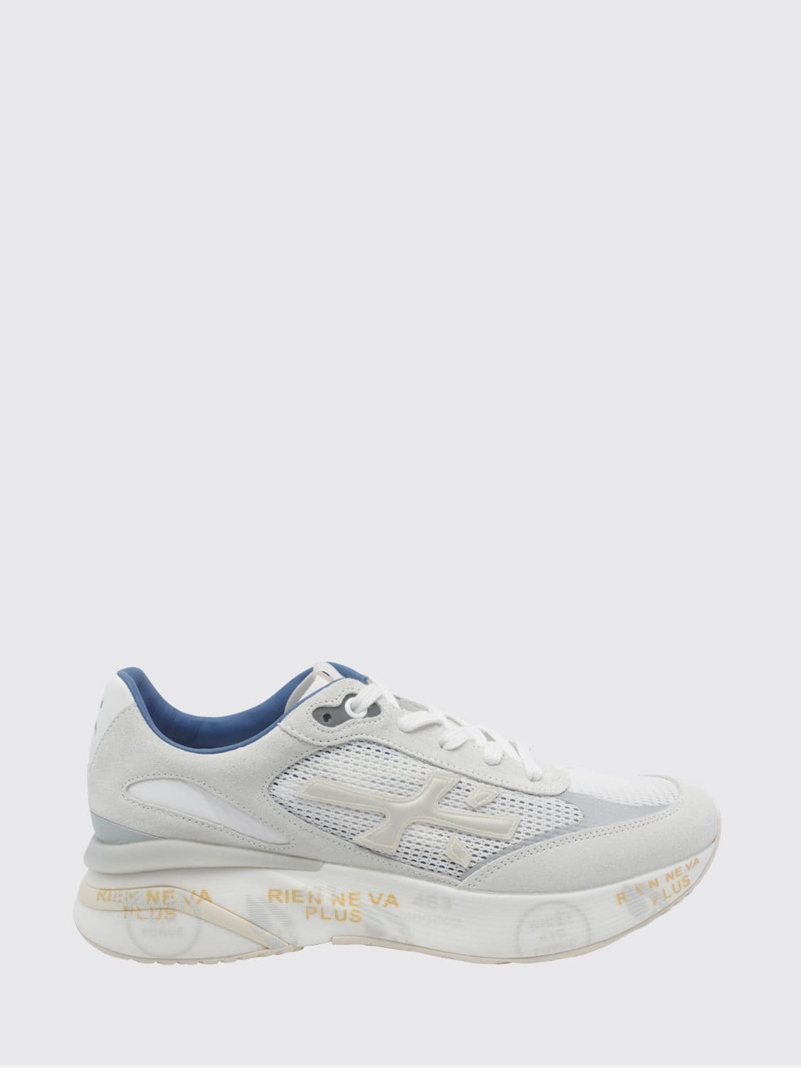 Premiata Moerund Suede and Nylon Sneakers