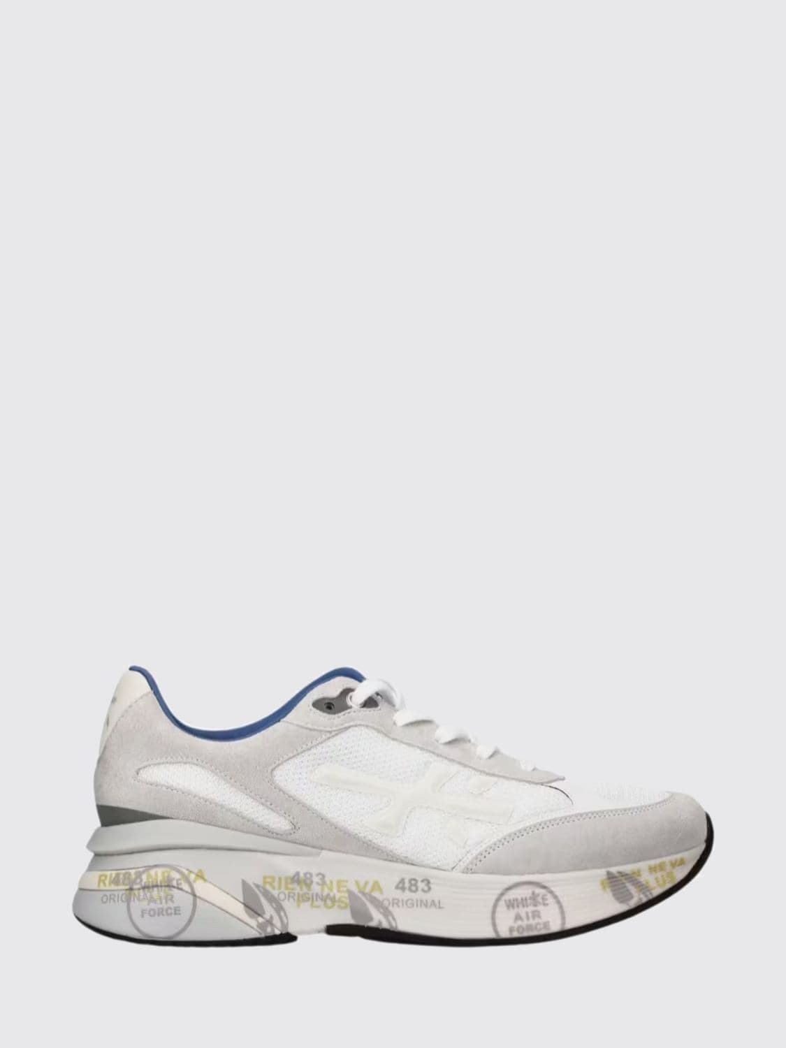 Premiata Moerund Suede and Nylon Sneakers · 39