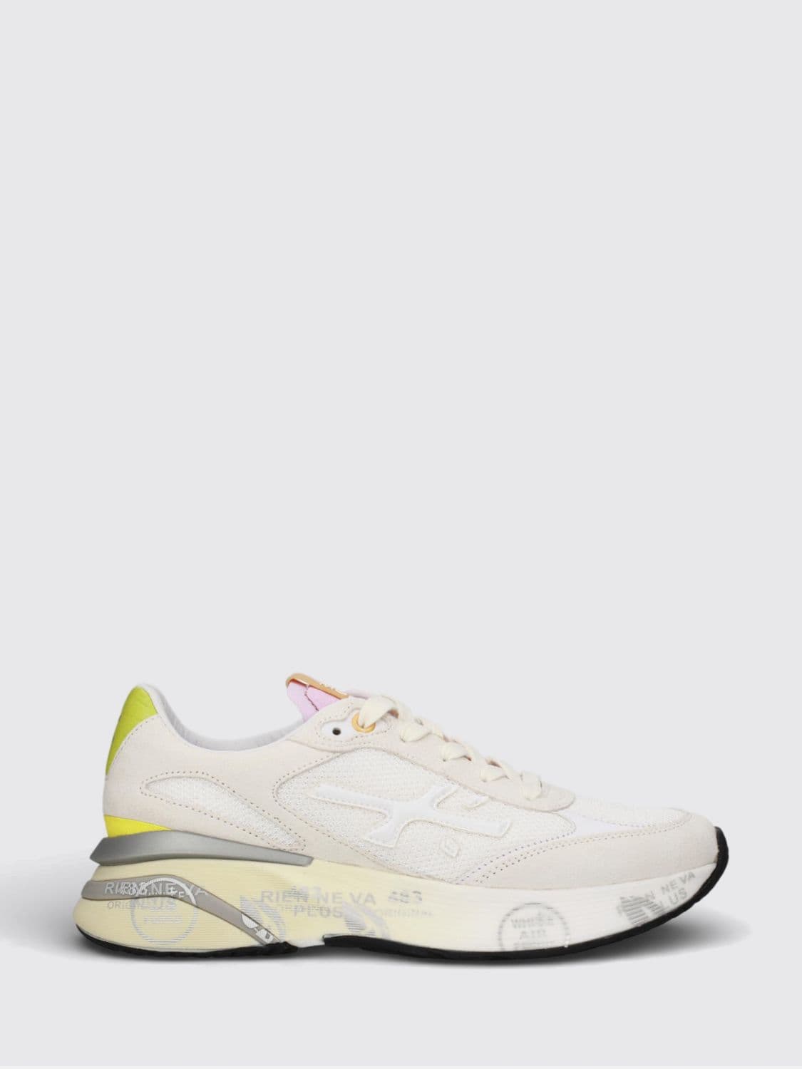 Premiata Moerund Suede and Nylon Sneakers