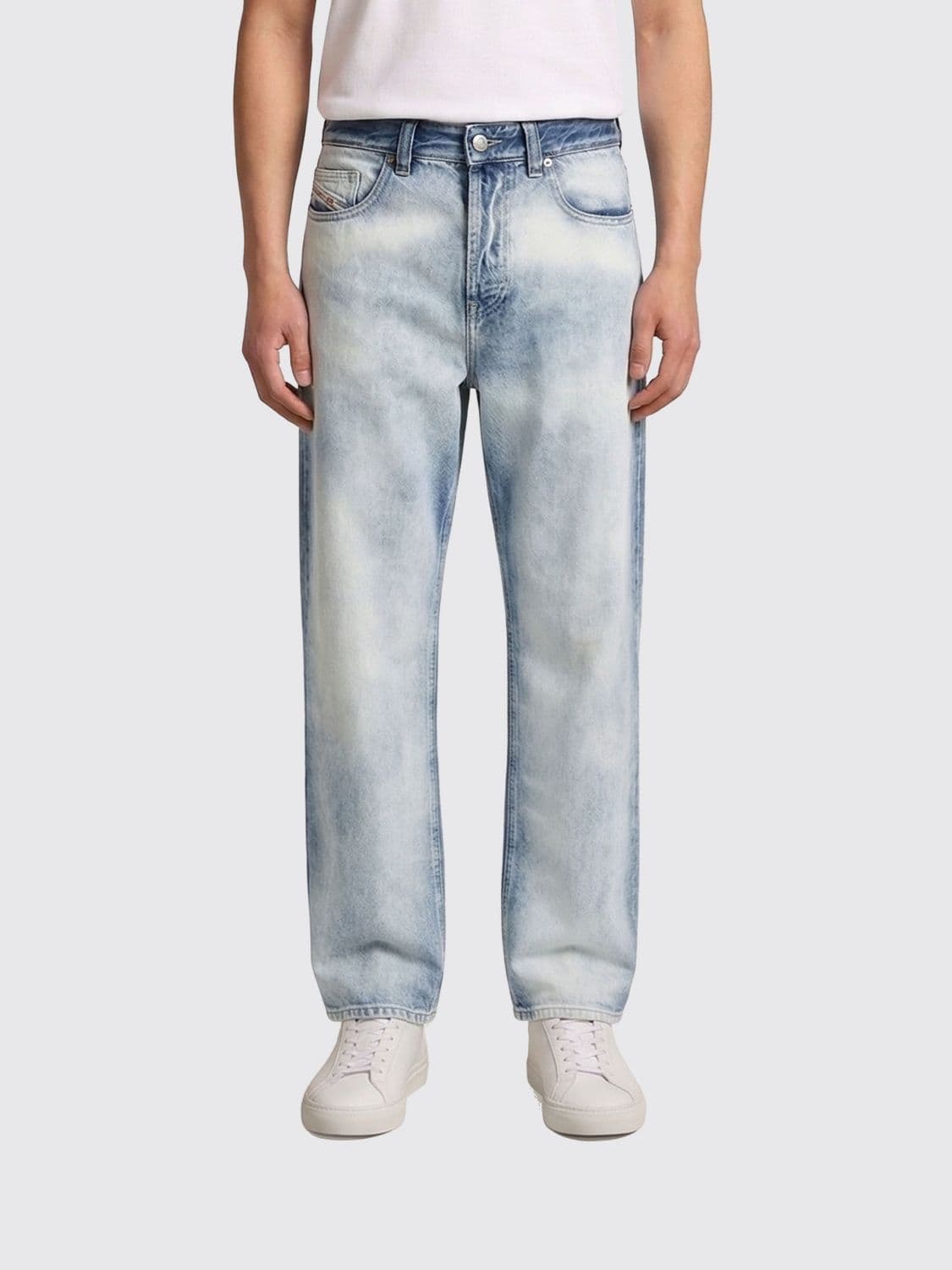 Diesel D-Macro Cotton Denim Jeans