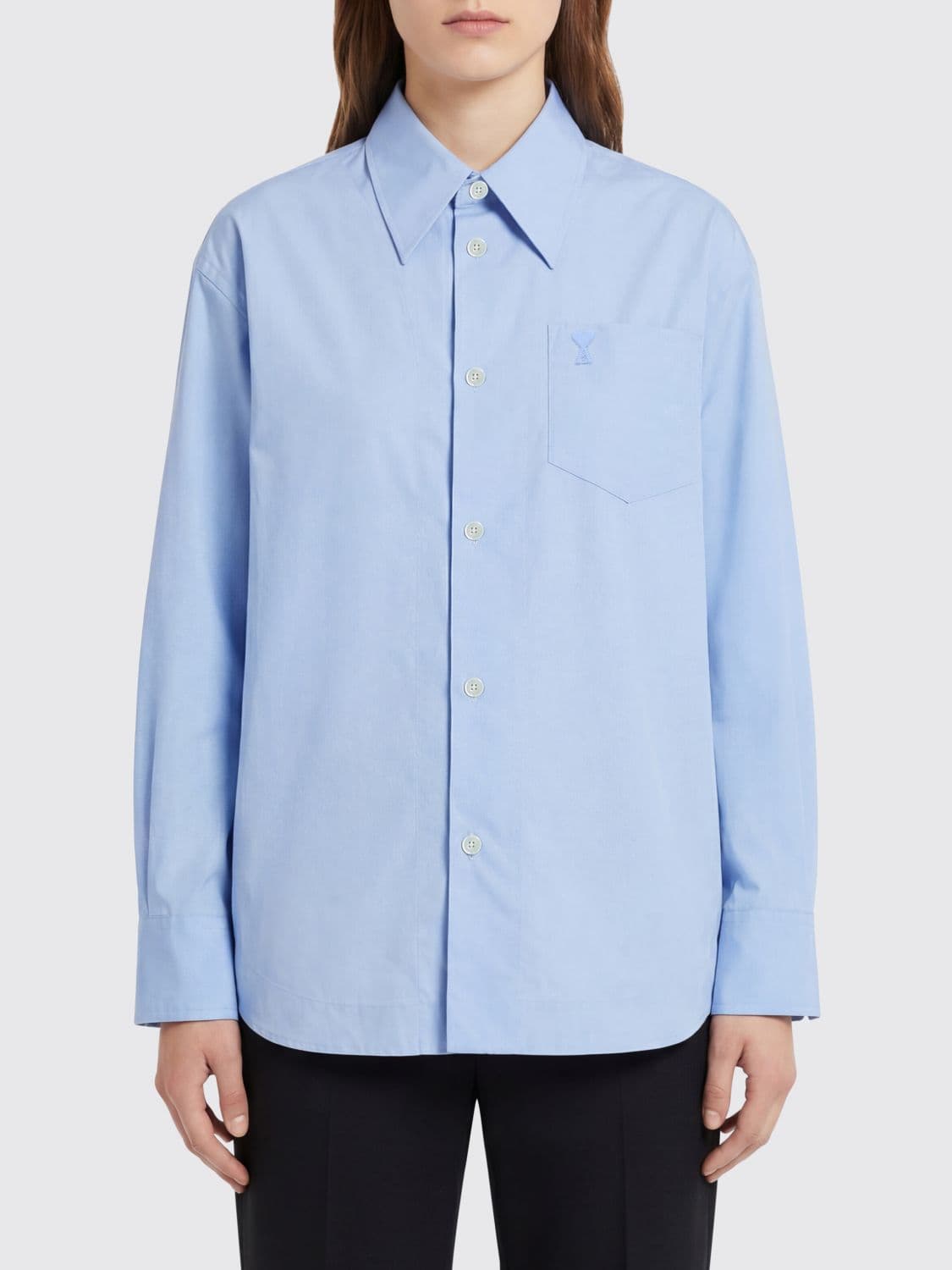 Ami Paris Cotton Poplin Shirt