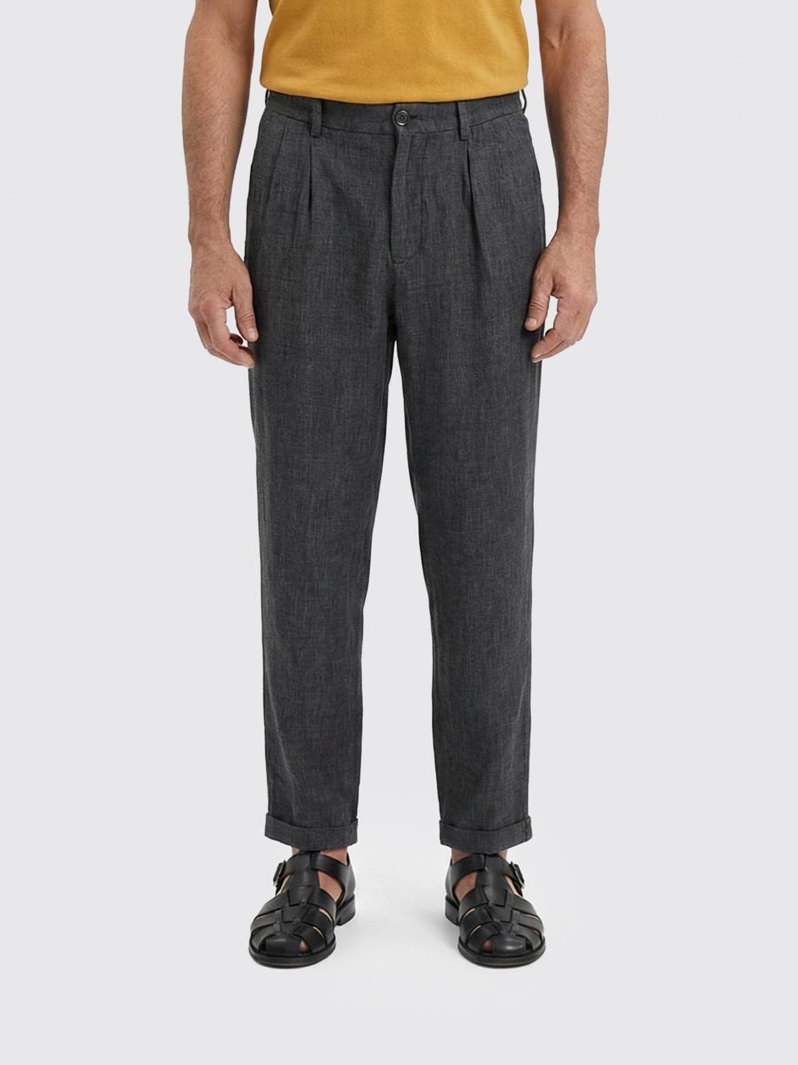 Barena Linen Blend Chino Trousers · 50