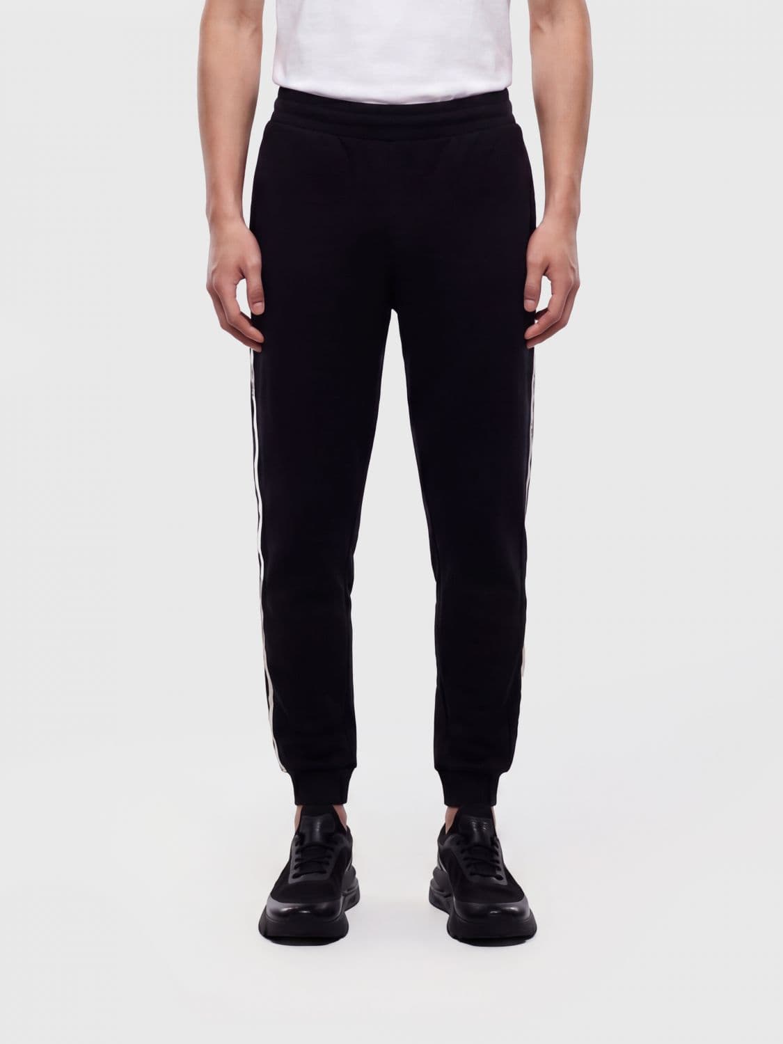 Ea7 Jogging Trousers in Cotton Blend